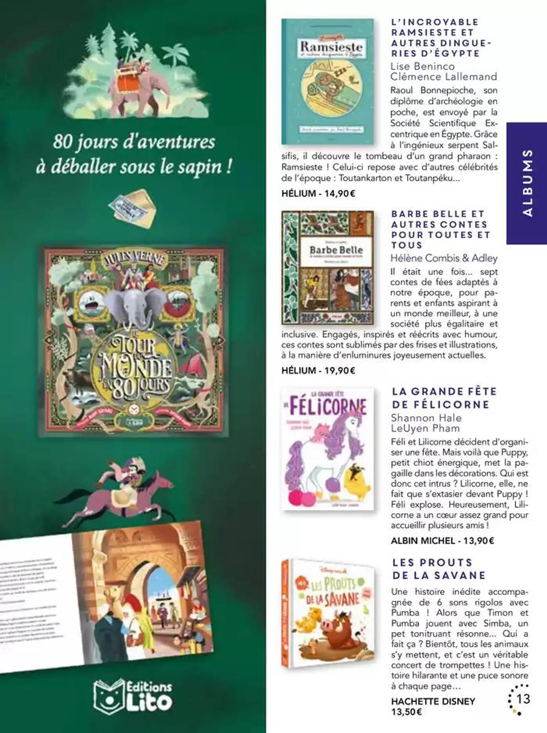 Les belles surprises de Noël du 23 octobre au 25 décembre 2024 - Catalogue page 13