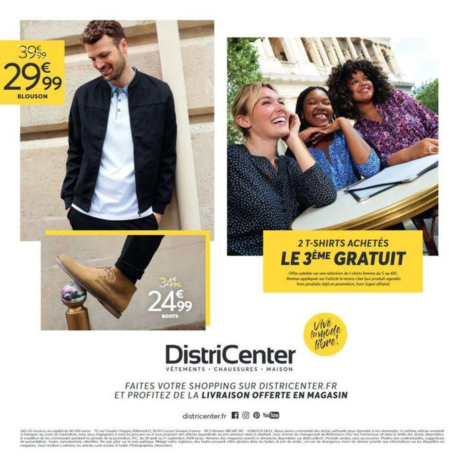 -50% sur le 2ème jeans du 9 septembre au 17 septembre 2024 - Catalogue page 4