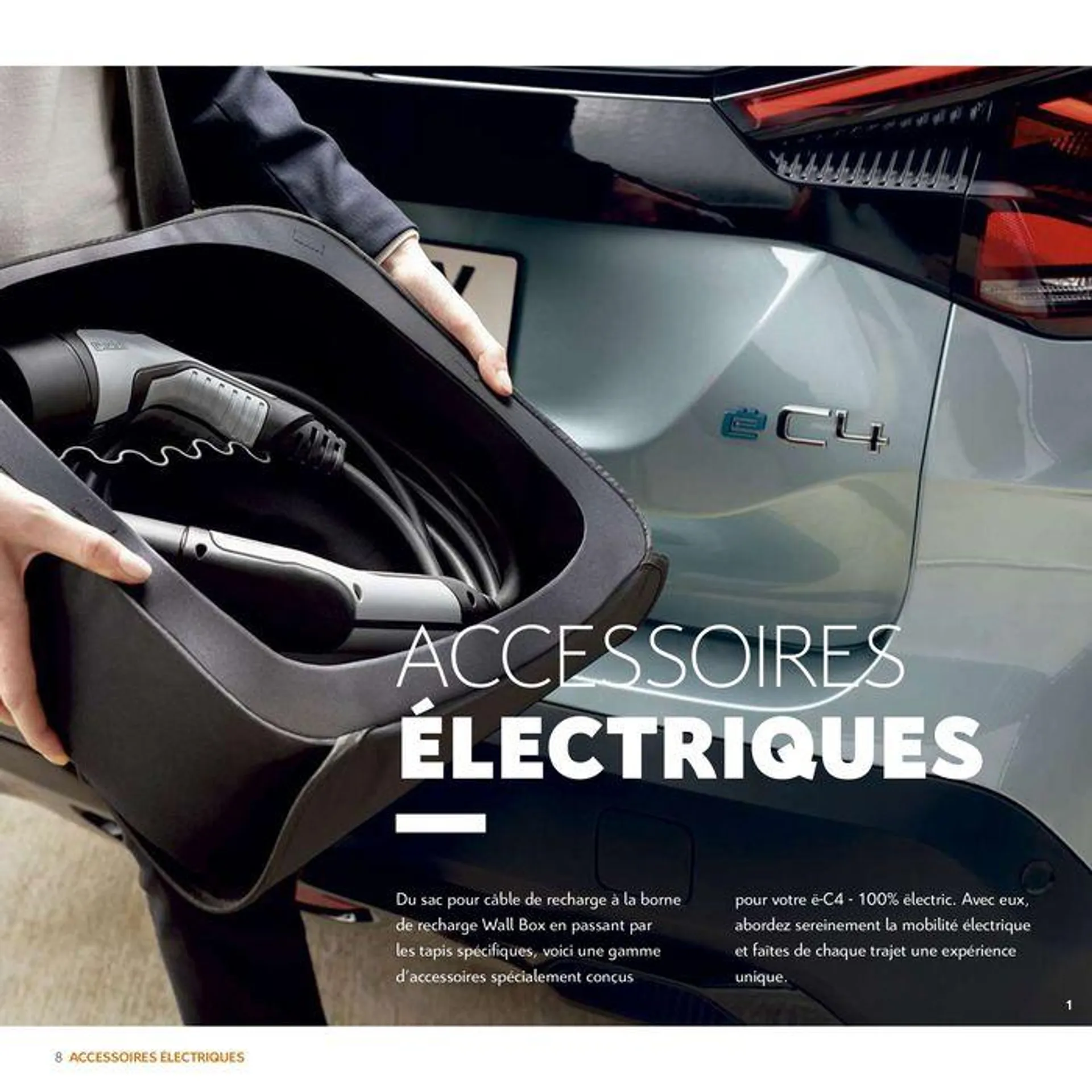 Citroën C4 Brochure Accessoires C4 du 4 juillet au 31 décembre 2024 - Catalogue page 8