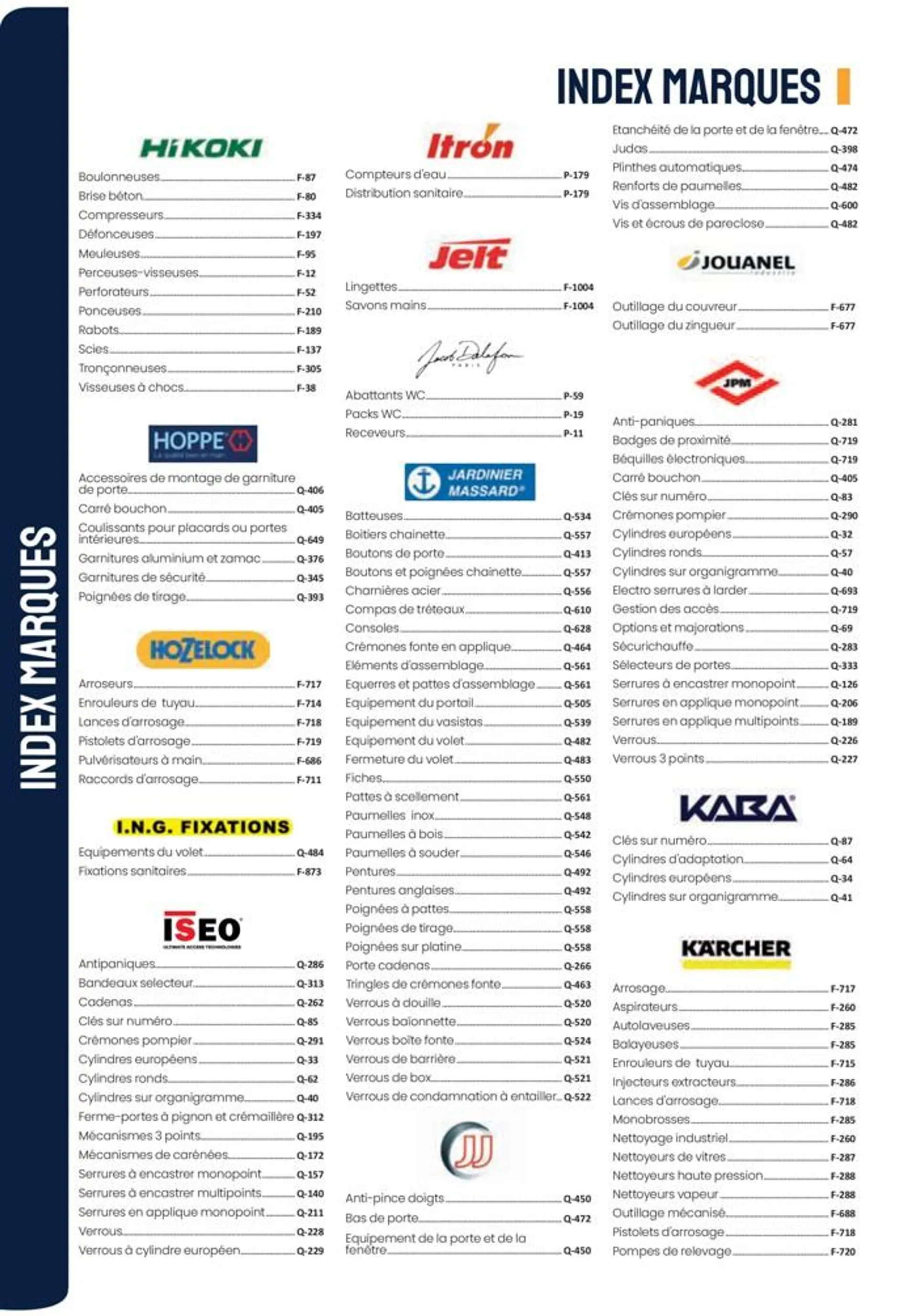 Au Forum du Bâtiment Plus proche,Plus pro du 4 mai au 31 décembre 2024 - Catalogue page 58