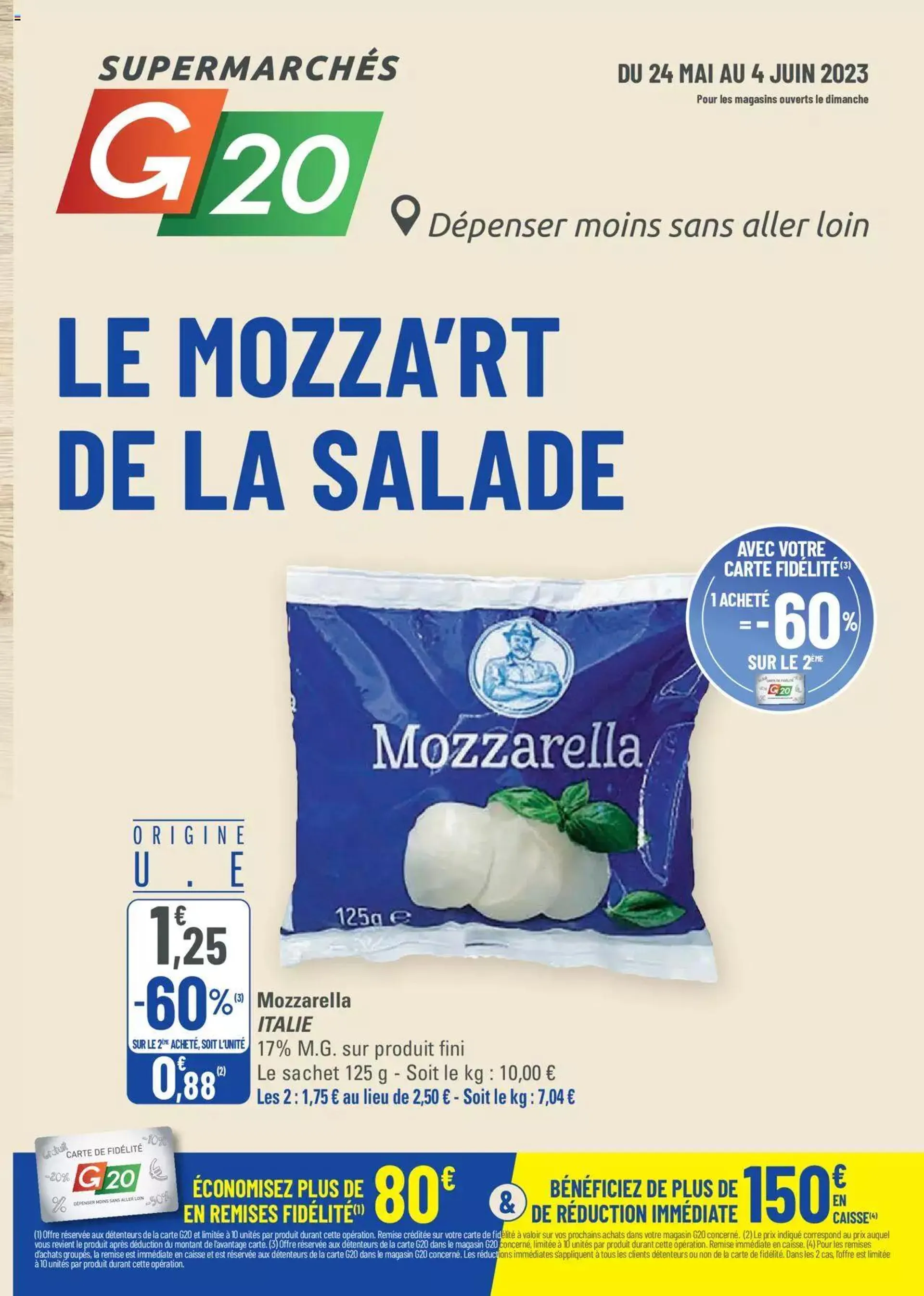 G20 Supermarchés catalogue - 0