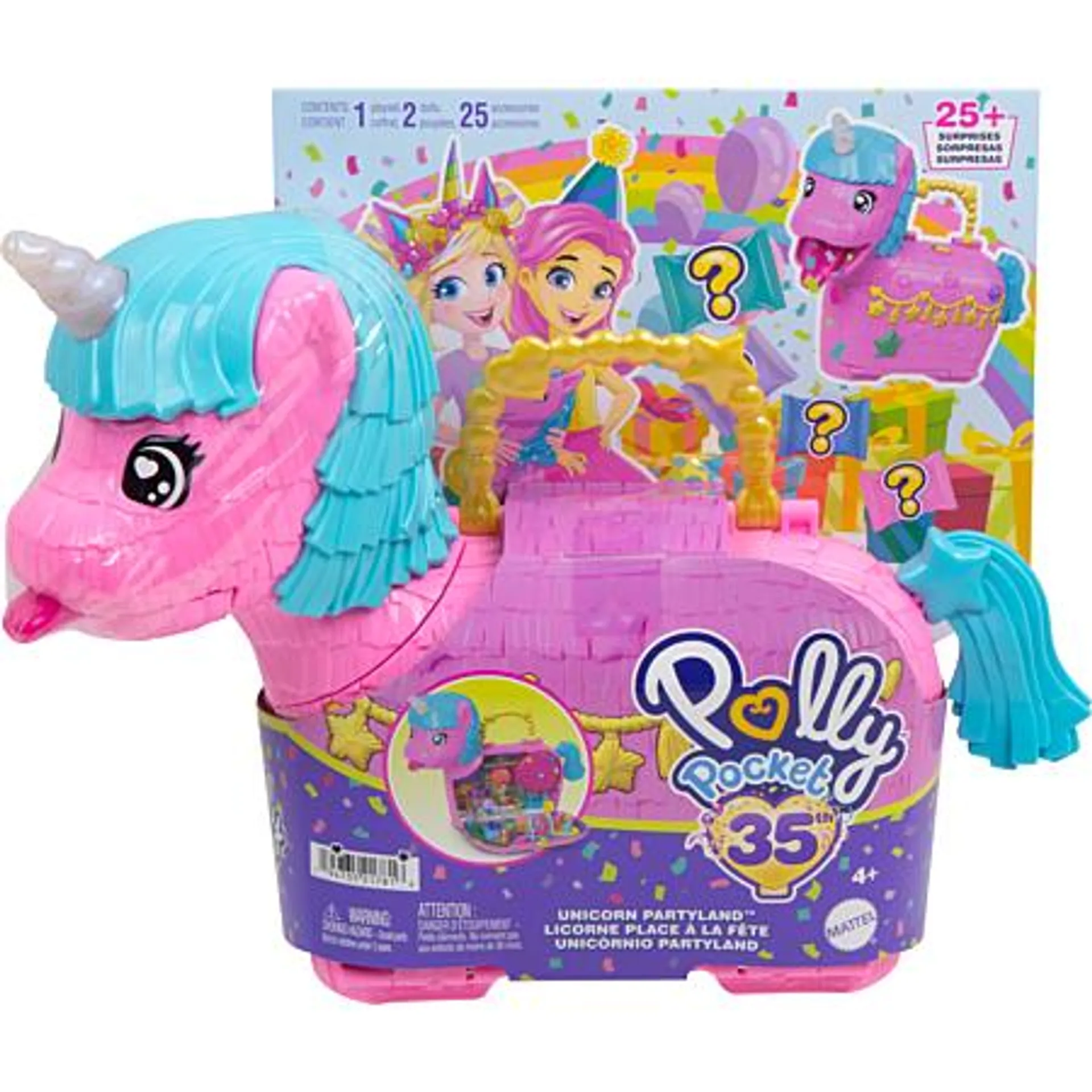 Coffret Licorne Jour de Fête - Polly Pocket Mattel