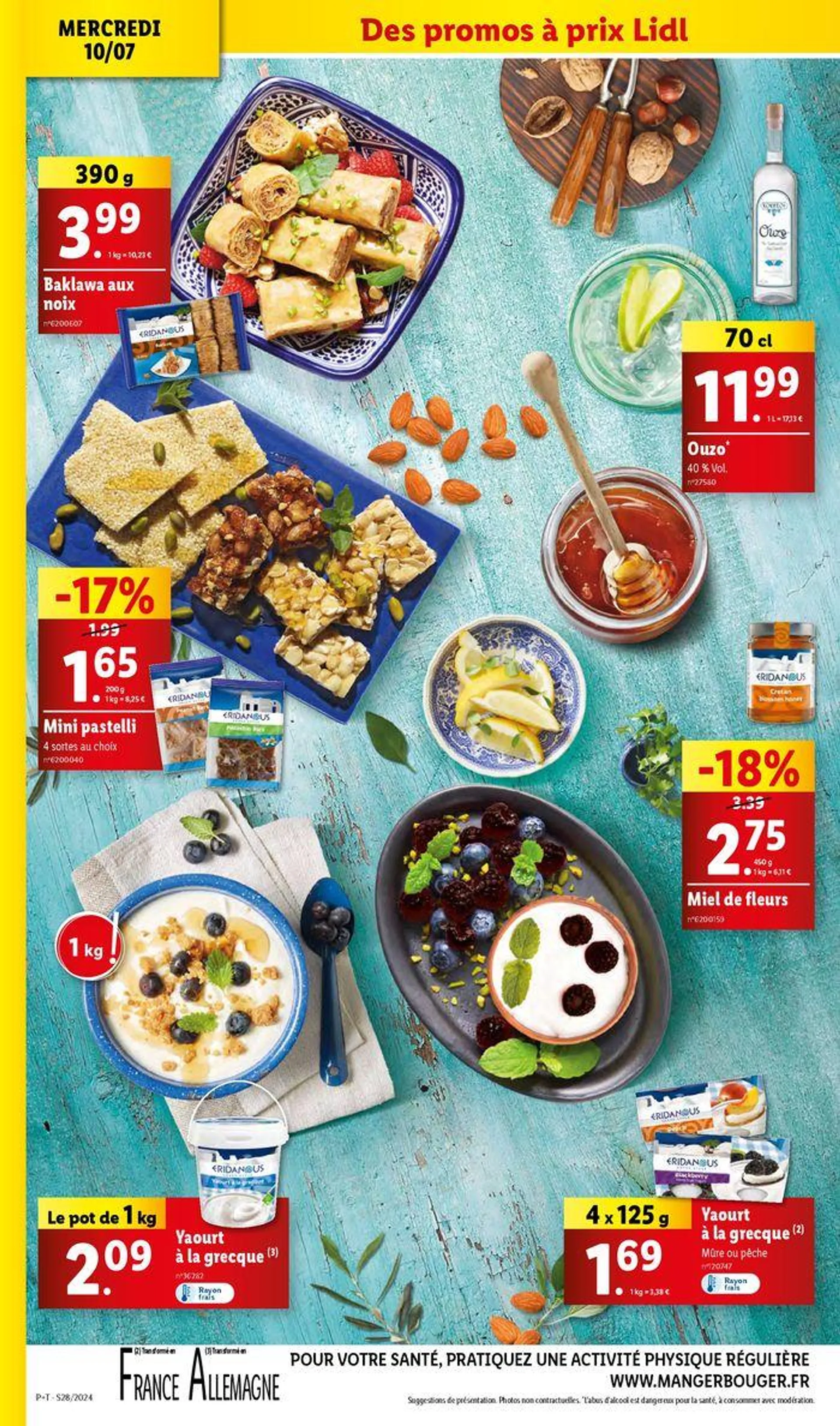 Profiez des petits prix pour des méga économies chez Lidl ! du 10 juillet au 16 juillet 2024 - Catalogue page 36