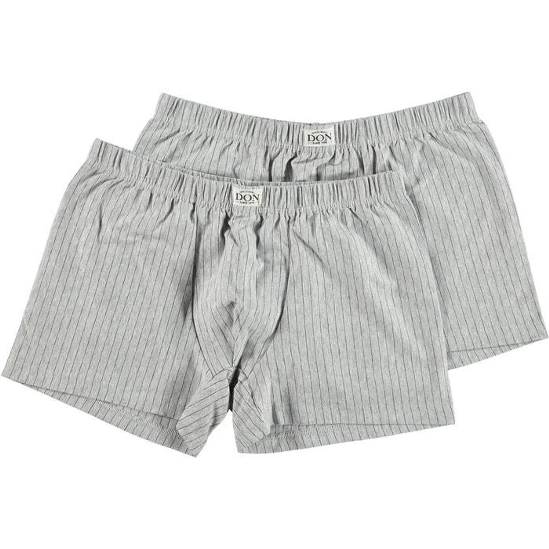 DON Herren-Boxershorts Stretch 2er-Pack