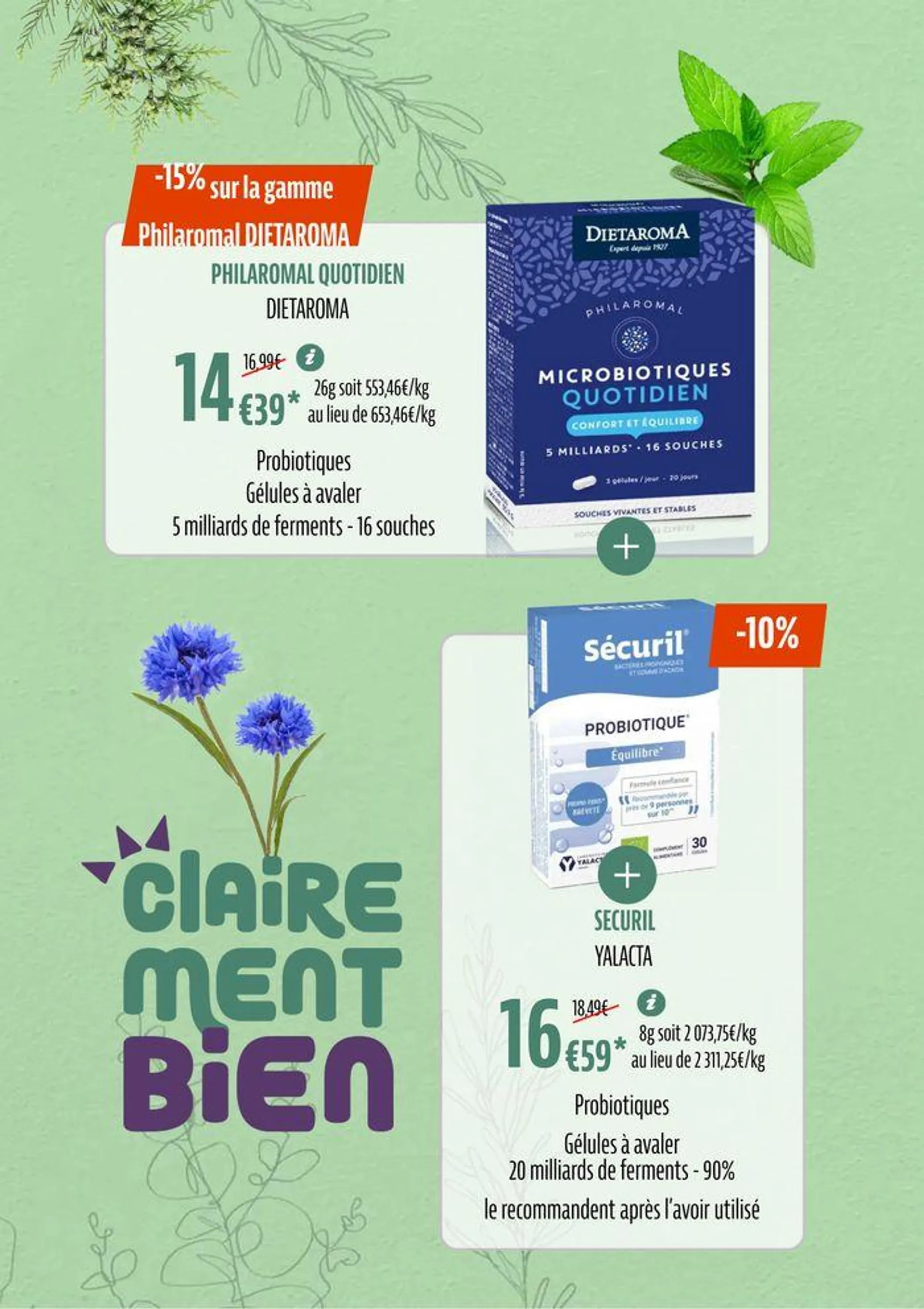 TOUTES NOS PROMOS BIO POUR UN ÉTÉ SAVOUREUX du 1 juillet au 31 juillet 2024 - Catalogue page 29