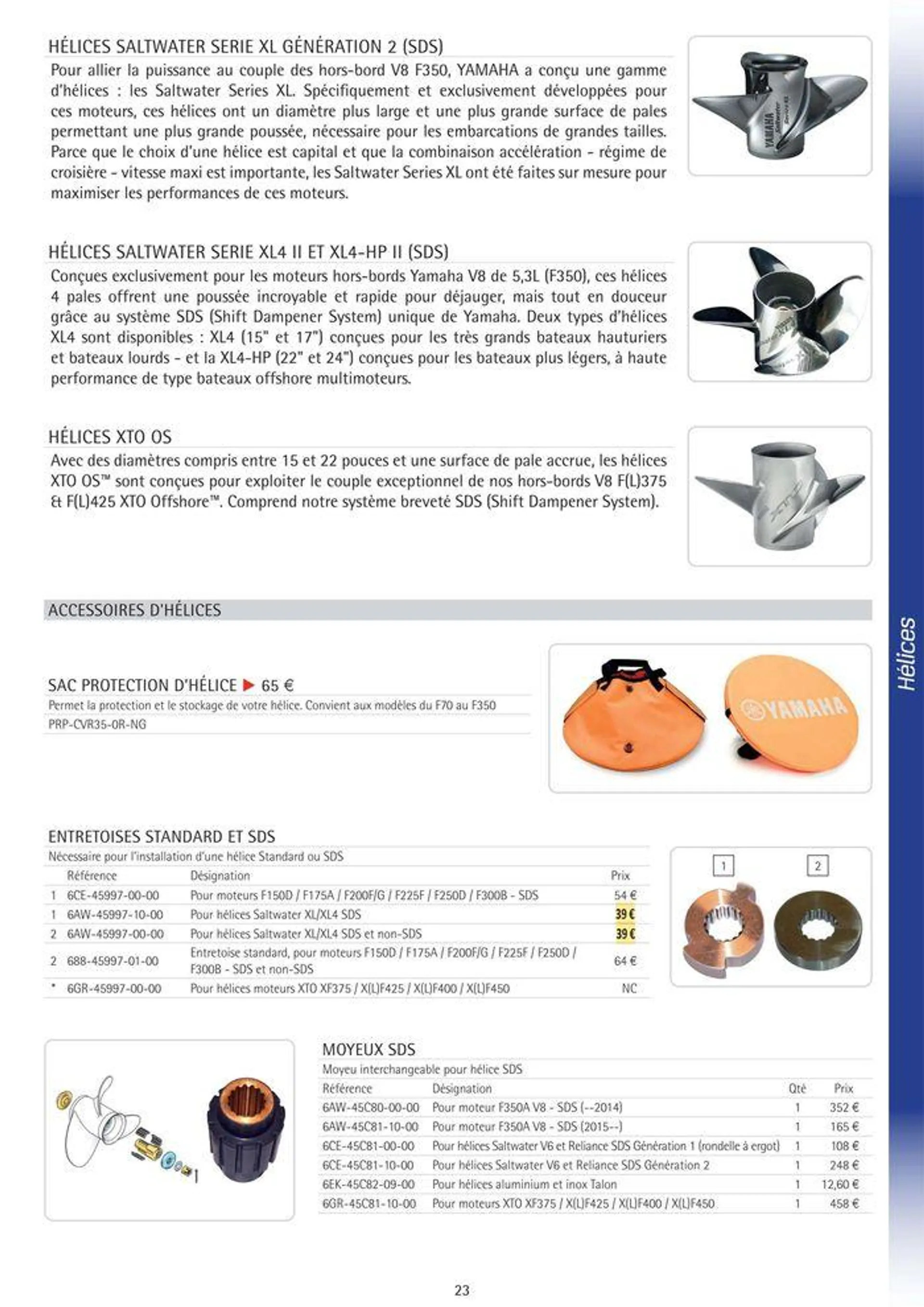 Catalogue Yamaha Marine - Accessoires Marine 2024 - 28