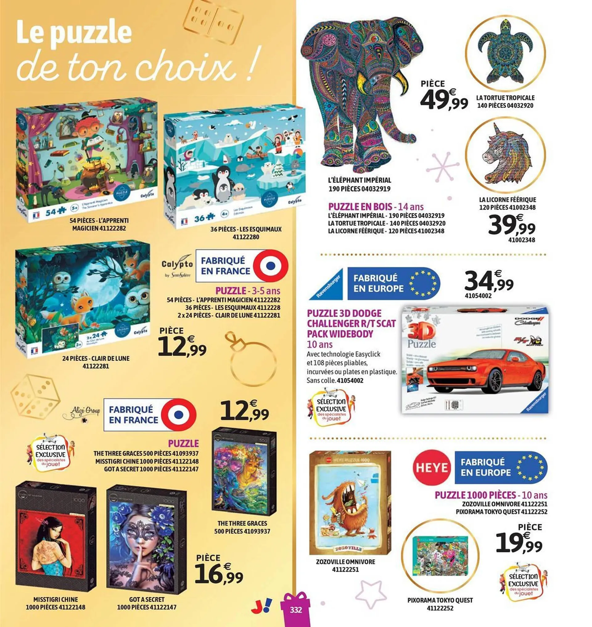 Catalogue JouéClub du 4 octobre au 31 décembre 2023 - Catalogue page 332