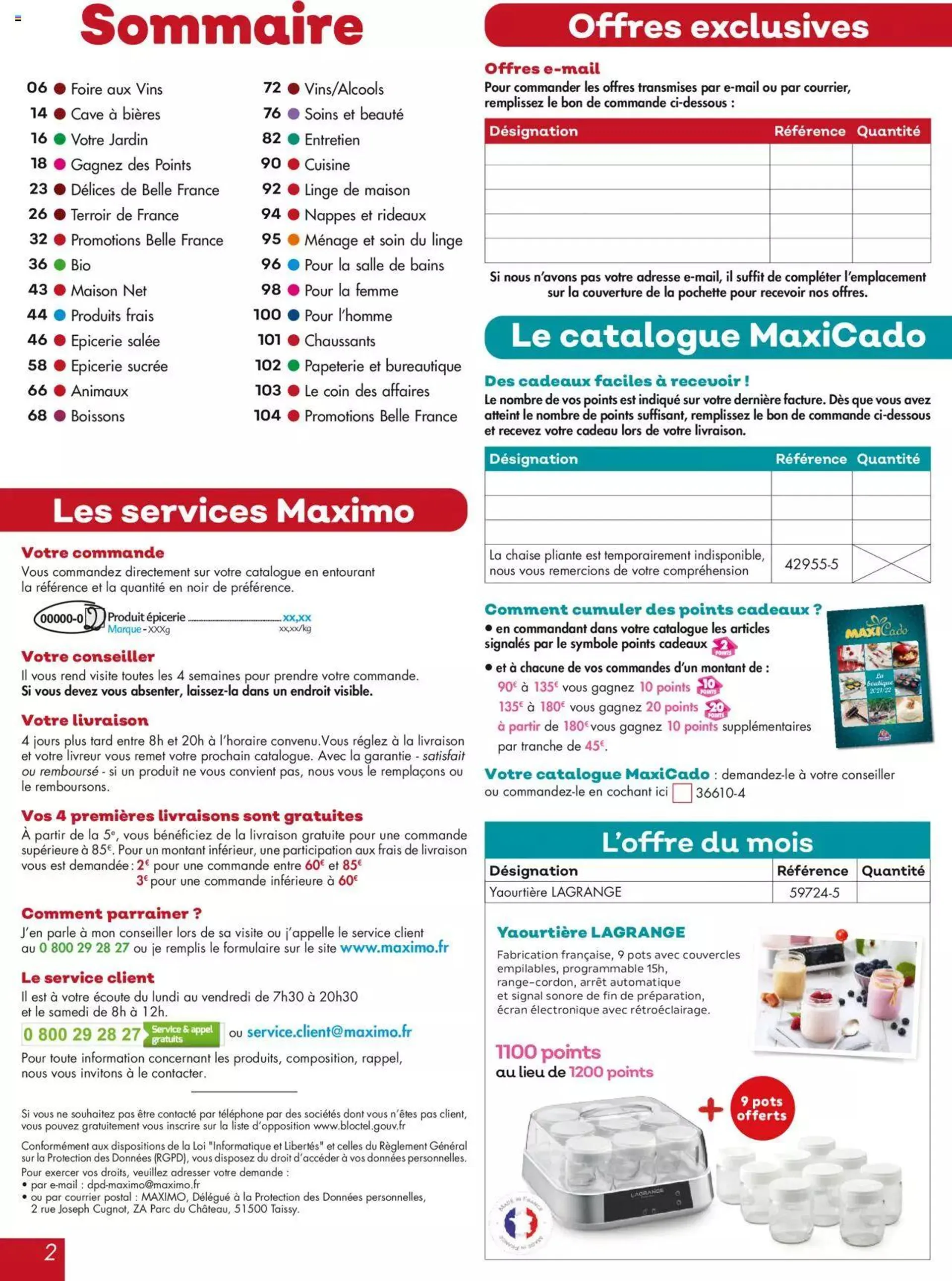 Catalogue Maximo - 1
