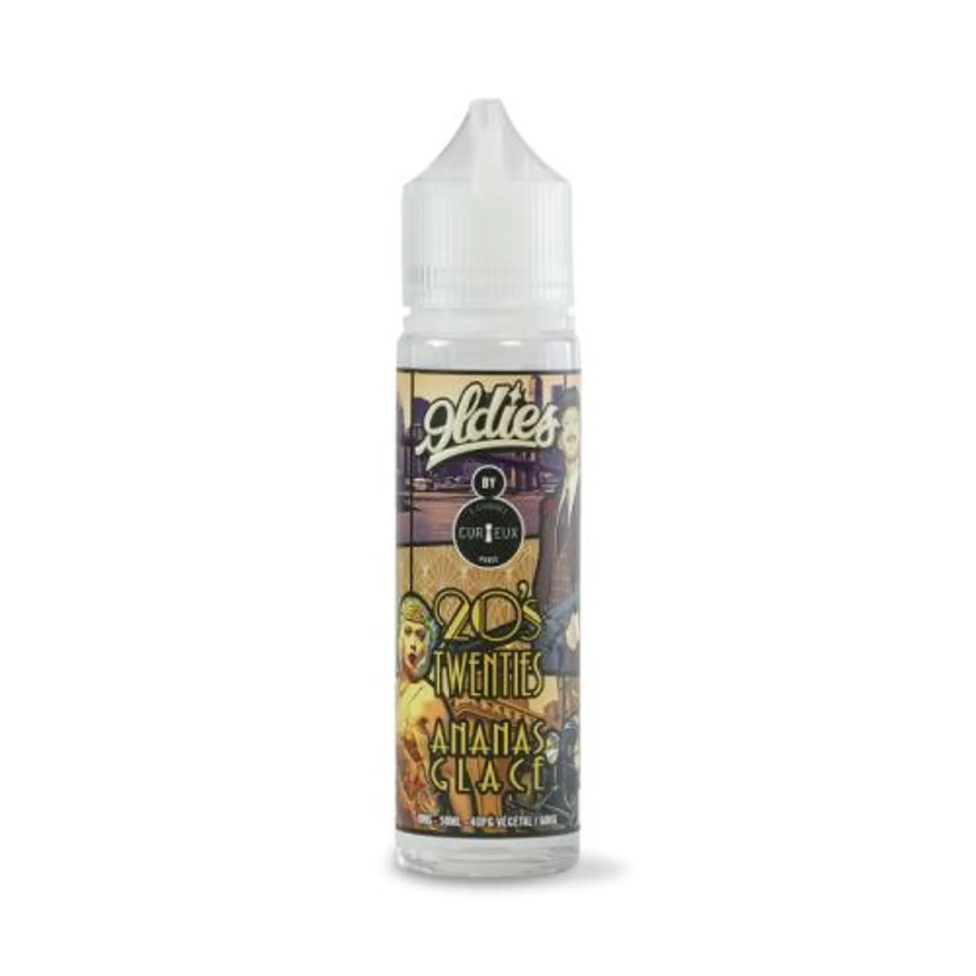 E Liquide 20'S TWENTIES 50 ml - Curieux Oldies