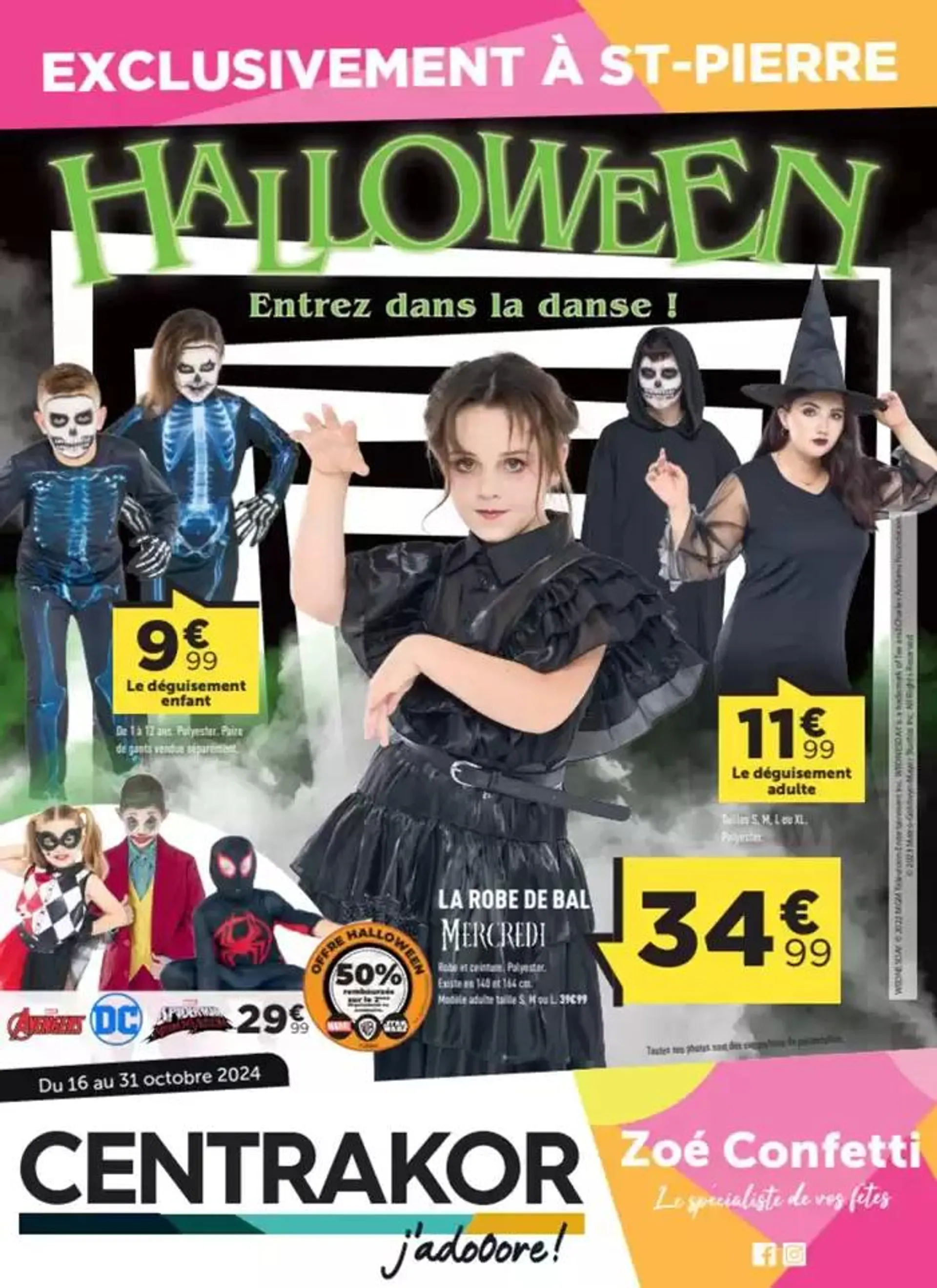 Halloween  du 16 octobre au 31 octobre 2024 - Catalogue page 1