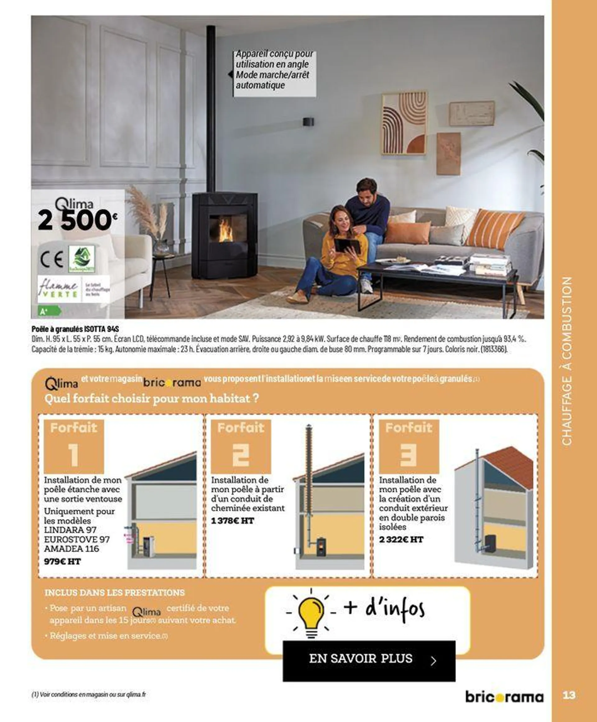 Collection Chauffage du 20 août au 31 octobre 2024 - Catalogue page 13