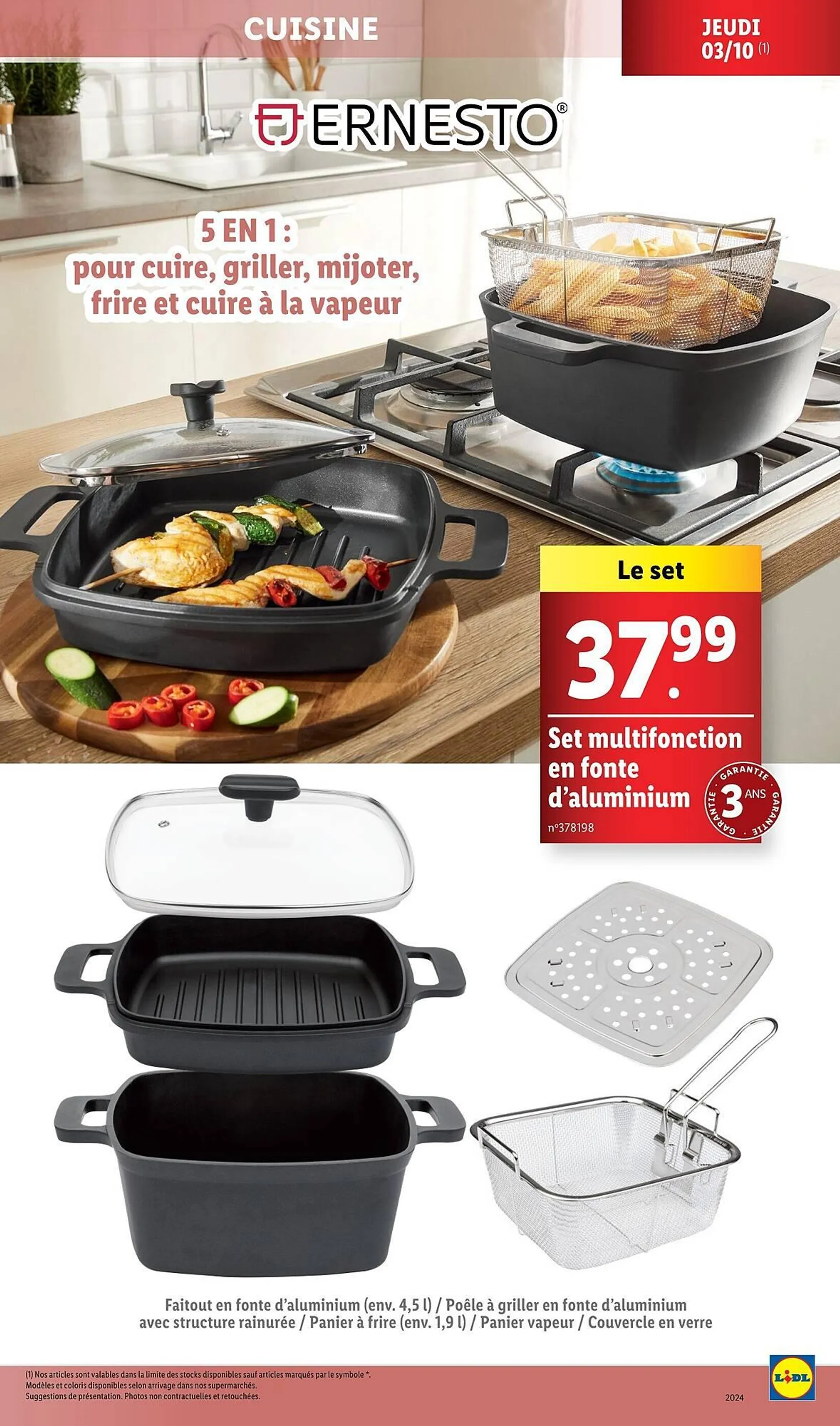 Catalogue Lidl du 1 octobre au 5 octobre 2024 - Catalogue page 3