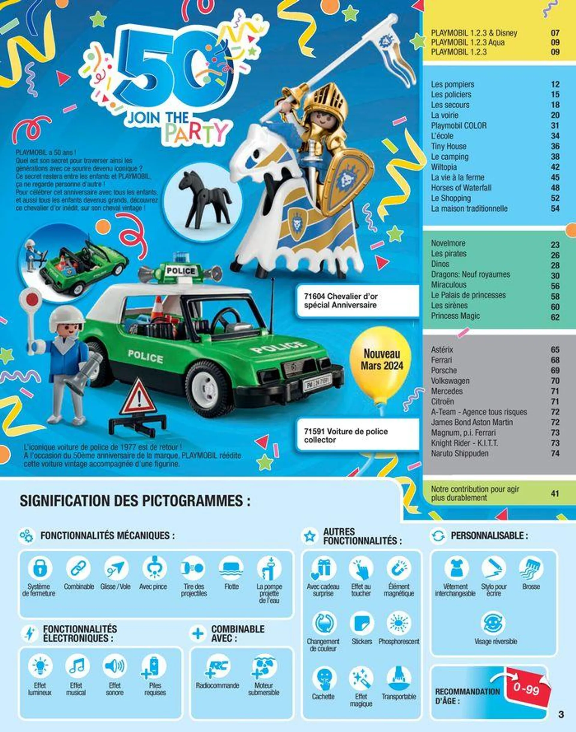 Catalogue PLAYMOBIL® du 3 janvier au 30 juin 2024 - Catalogue page 3