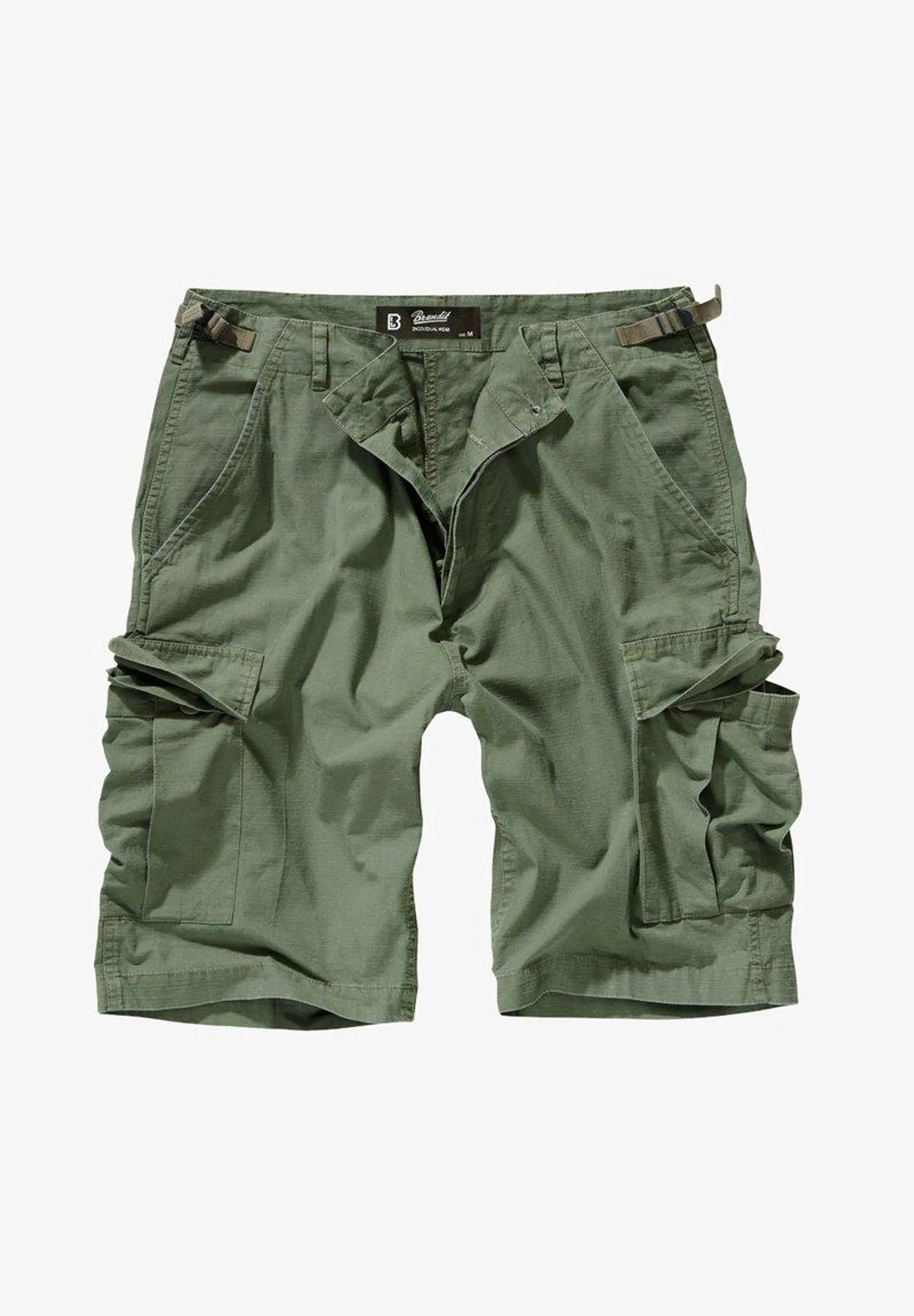 BDU RIPSTOP - Shorts - oliv