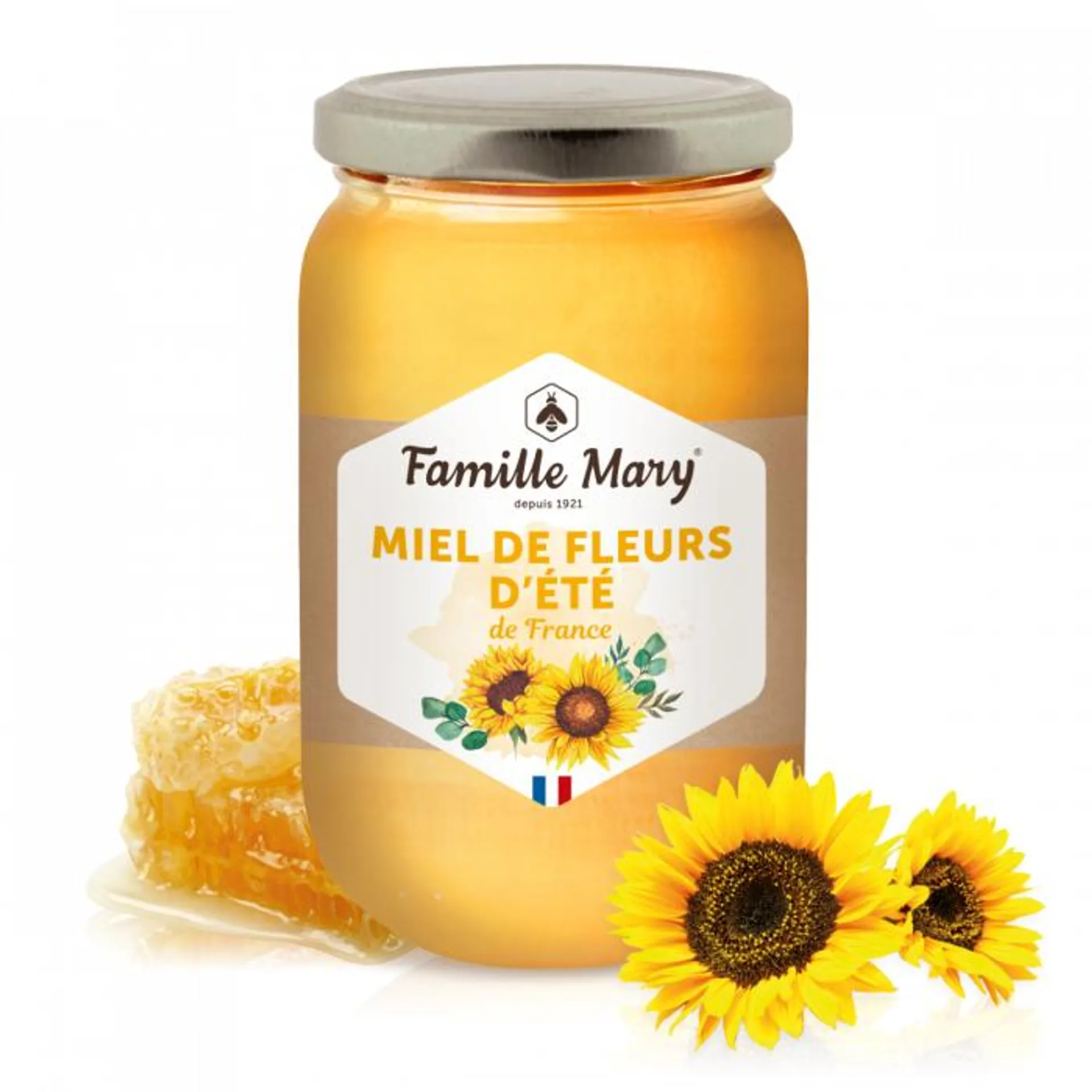 Miel de Fleurs d'été de France - 500g