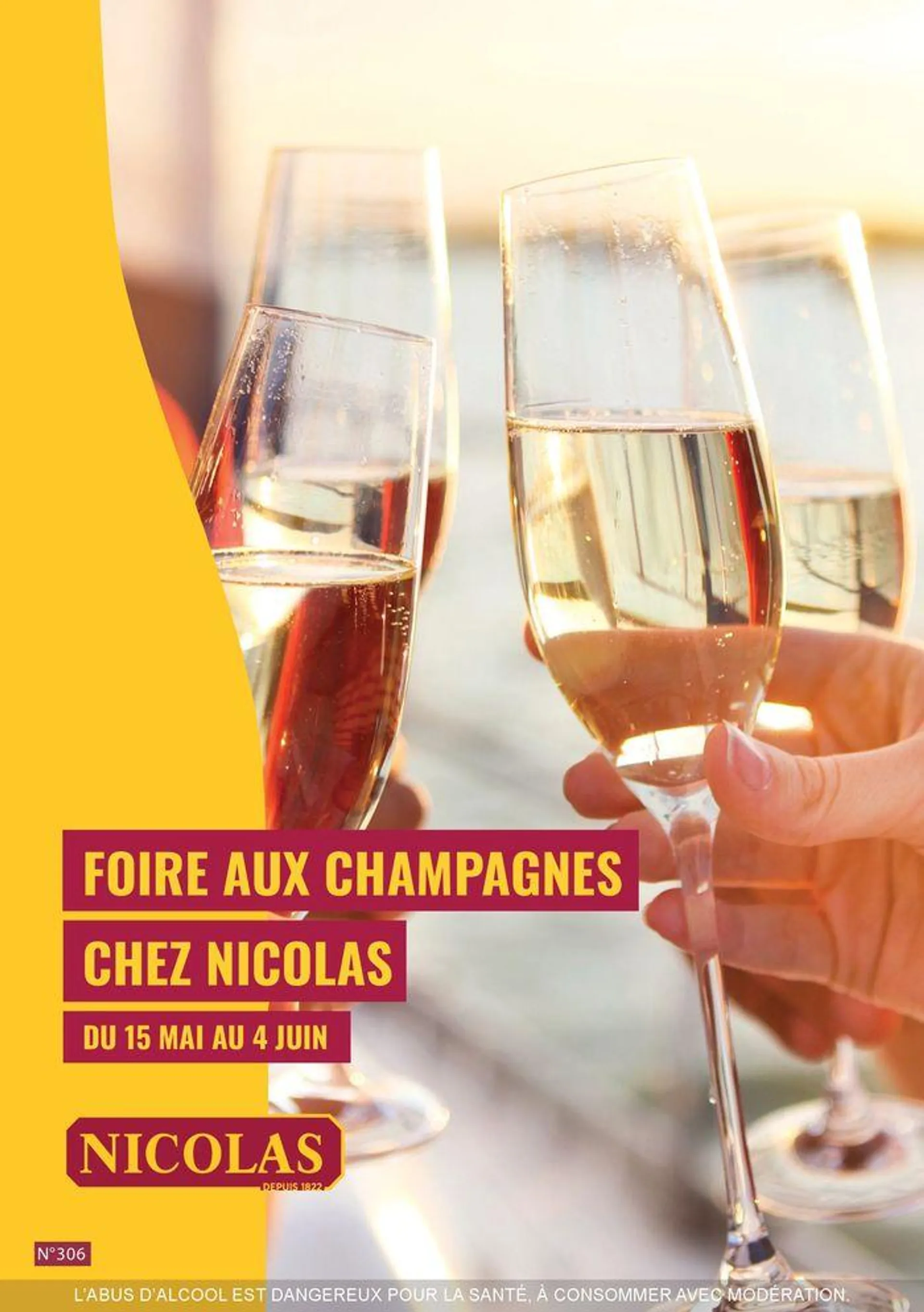 FOIRE AUX CHAMPAGNES CHEZ NICOLAS du 17 mai au 4 juin 2024 - Catalogue page 1