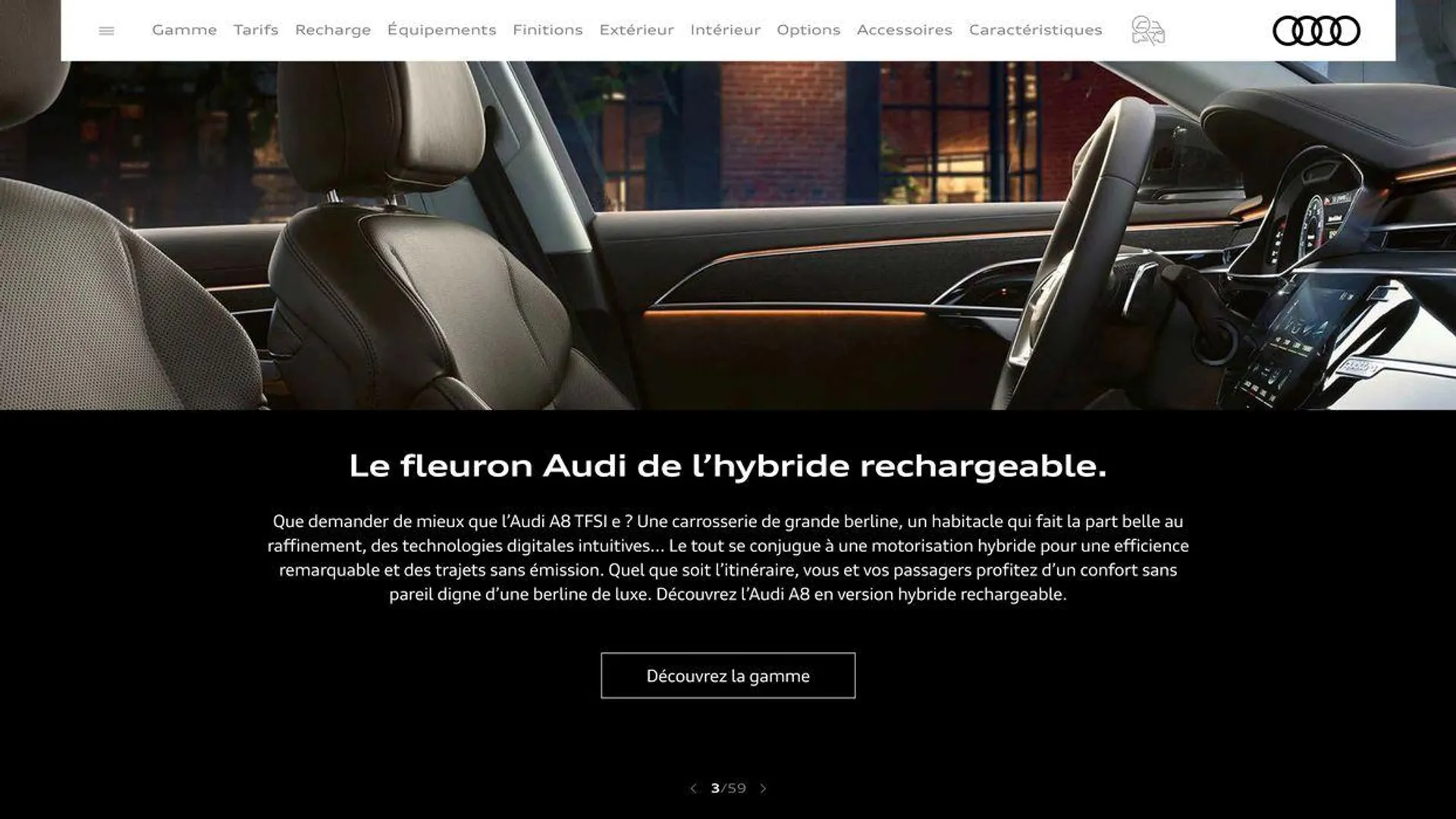 Audi A8 du 20 août au 31 décembre 2024 - Catalogue page 3