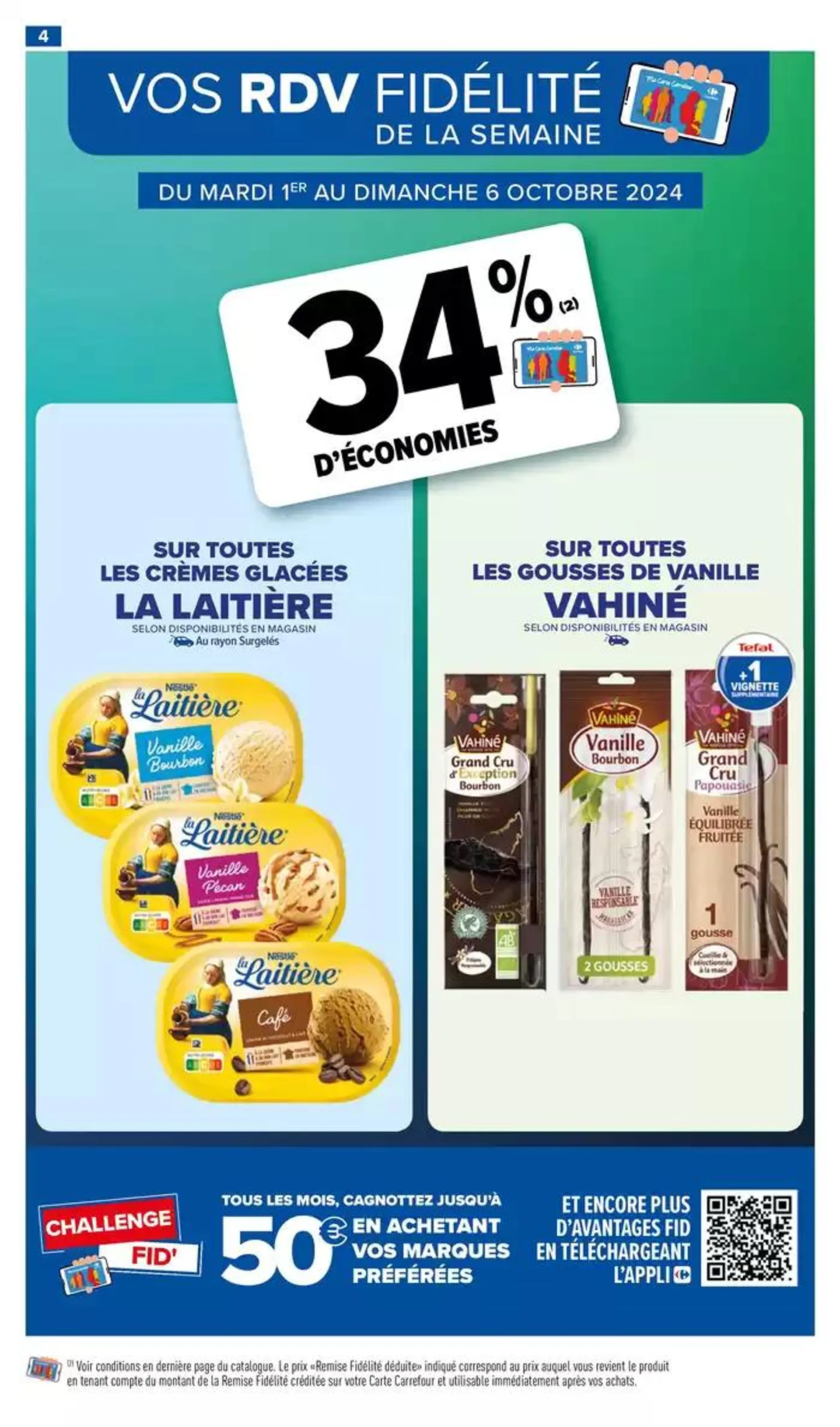 LES SURGELÉS ET GLACES du 1 octobre au 13 octobre 2024 - Catalogue page 6