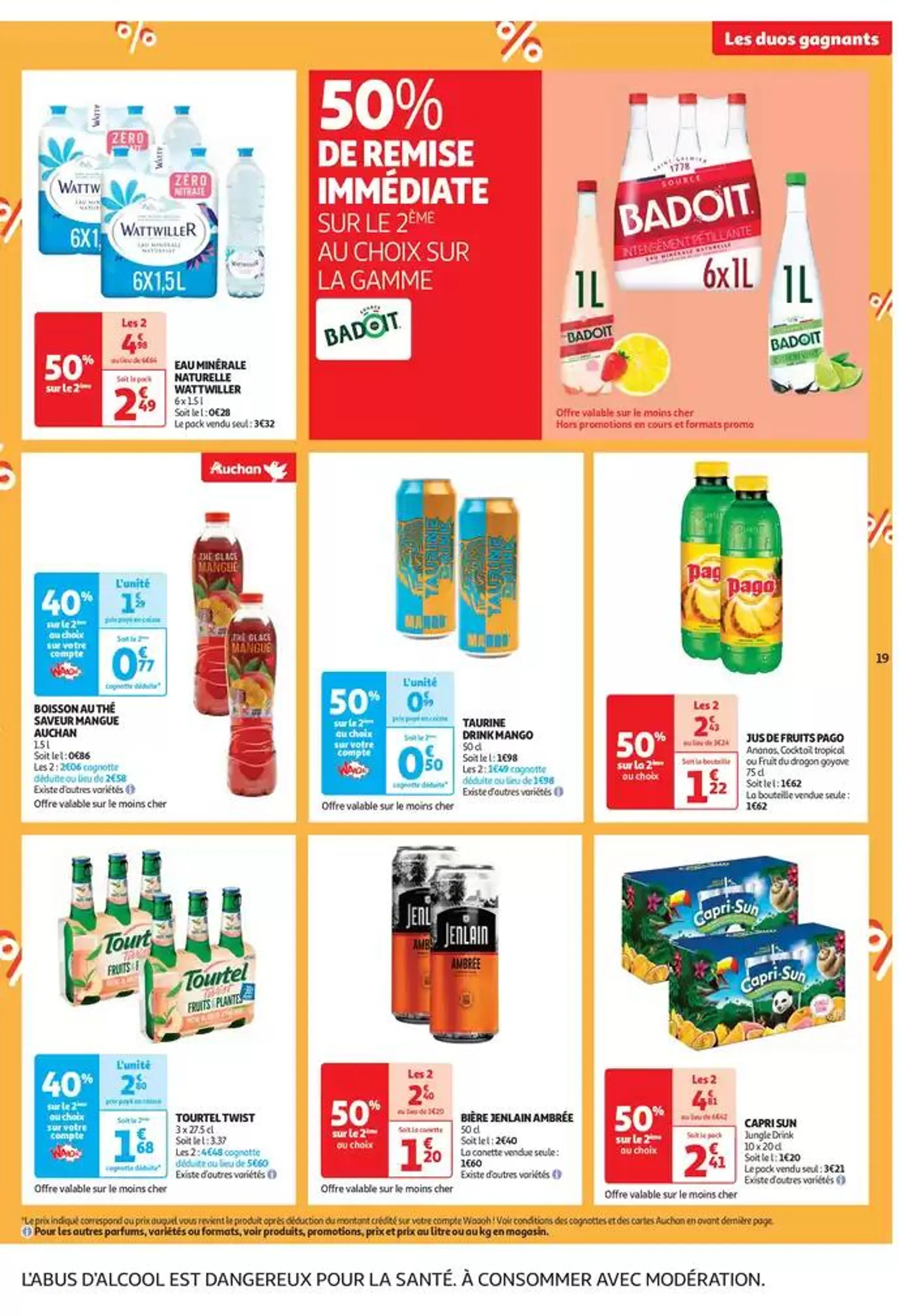 Le Black Week Auchan, c'est maintenant ! du 26 novembre au 2 décembre 2024 - Catalogue page 19