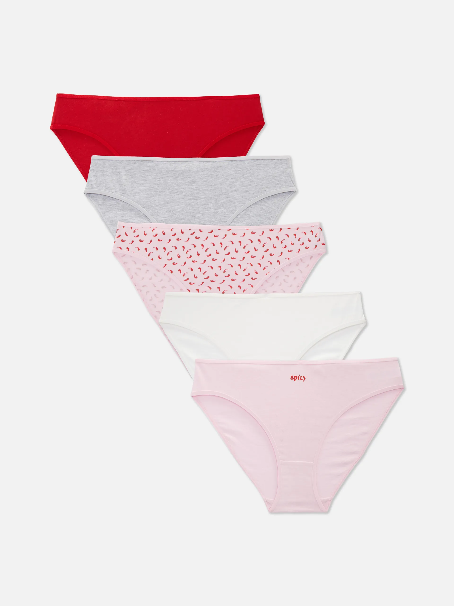 Lot de 5 mini culottes assorties pour tous les jours