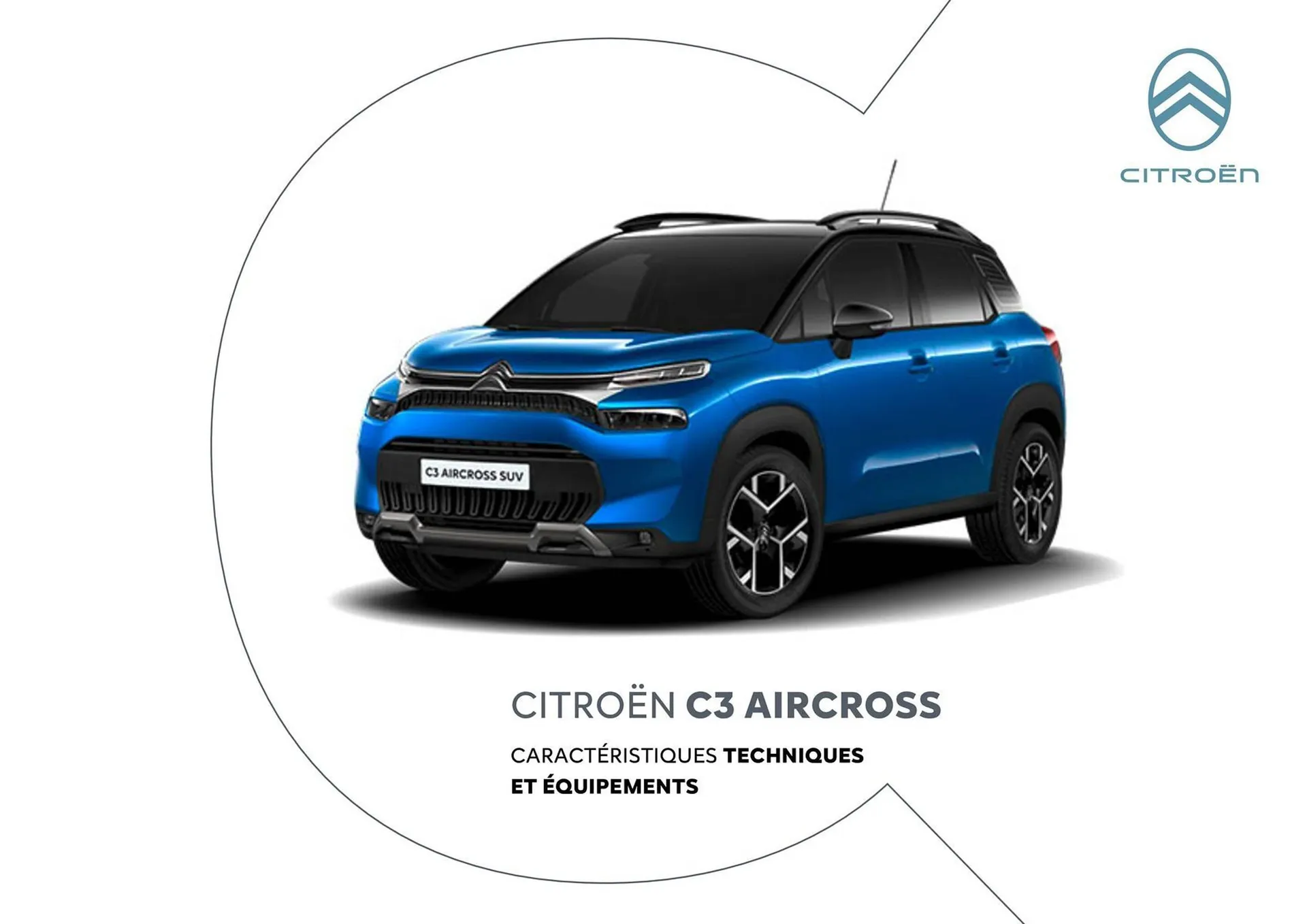 Catalogue Citroën C3 AIRCROSS du 9 janvier au 30 septembre 2024 - Catalogue page 