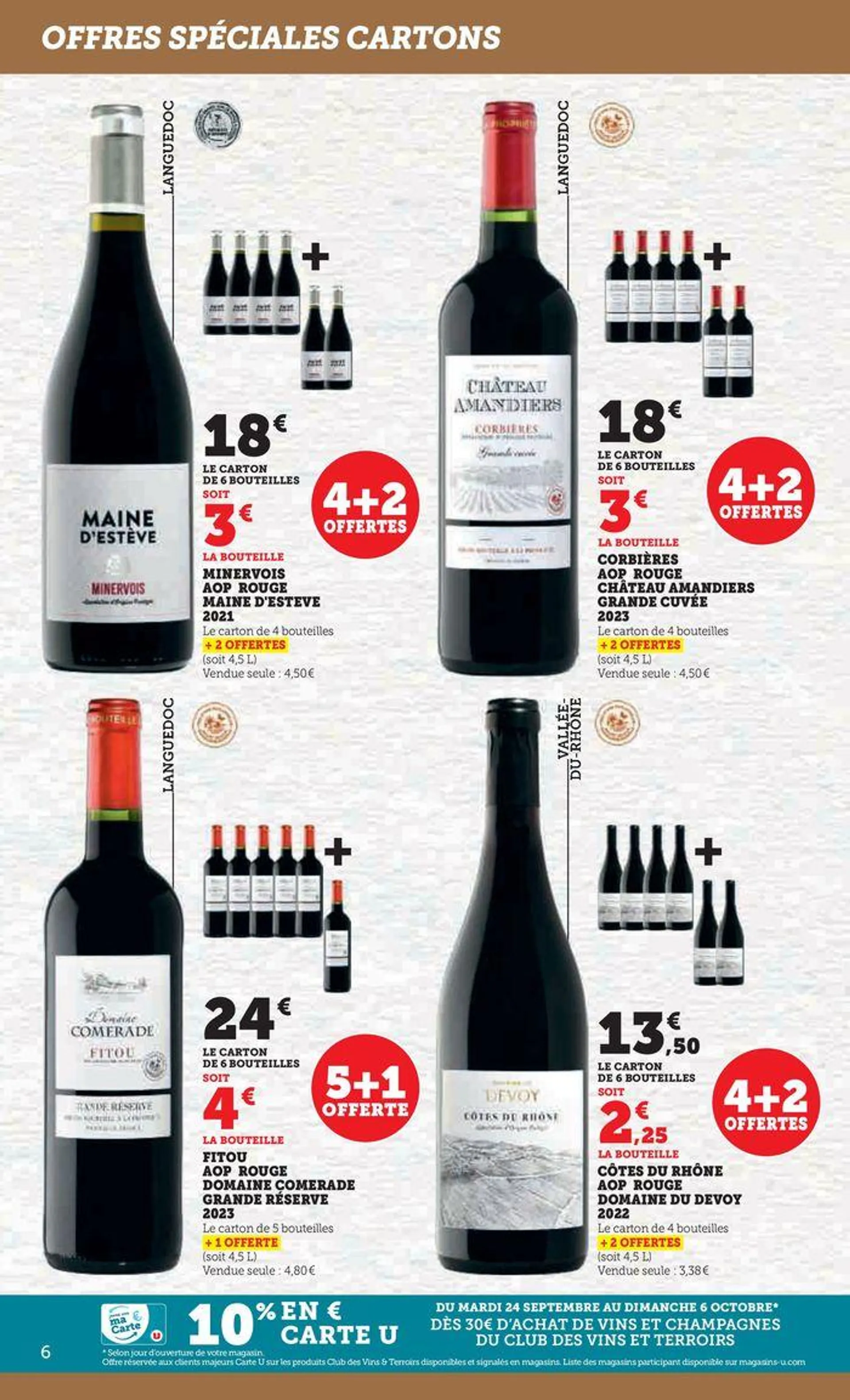 Foire aux Vins d'Automne du 24 septembre au 6 octobre 2024 - Catalogue page 6