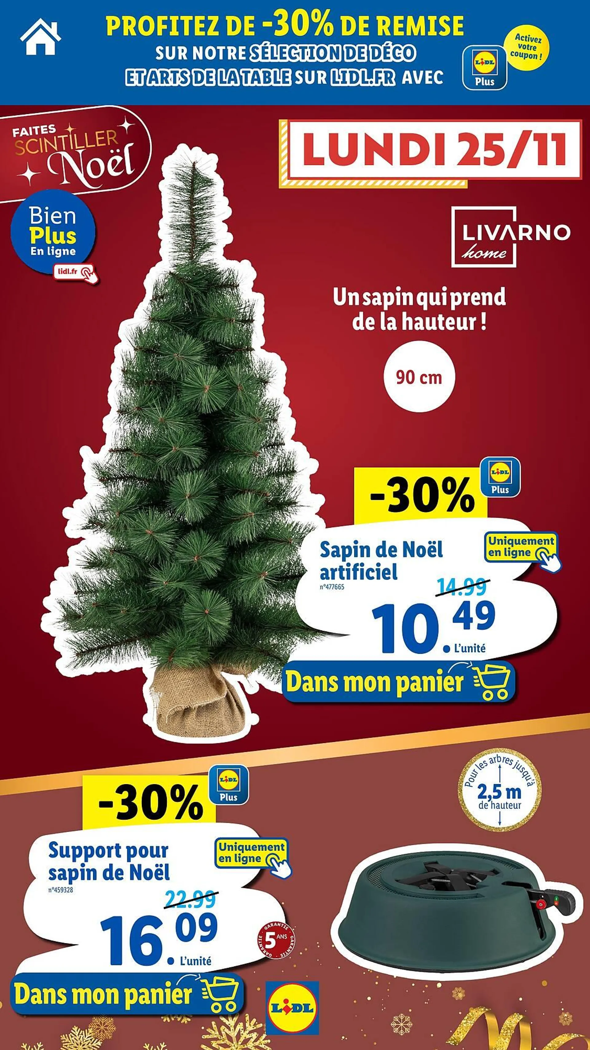 Catalogue Lidl du 25 novembre au 2 décembre 2024 - Catalogue page 6