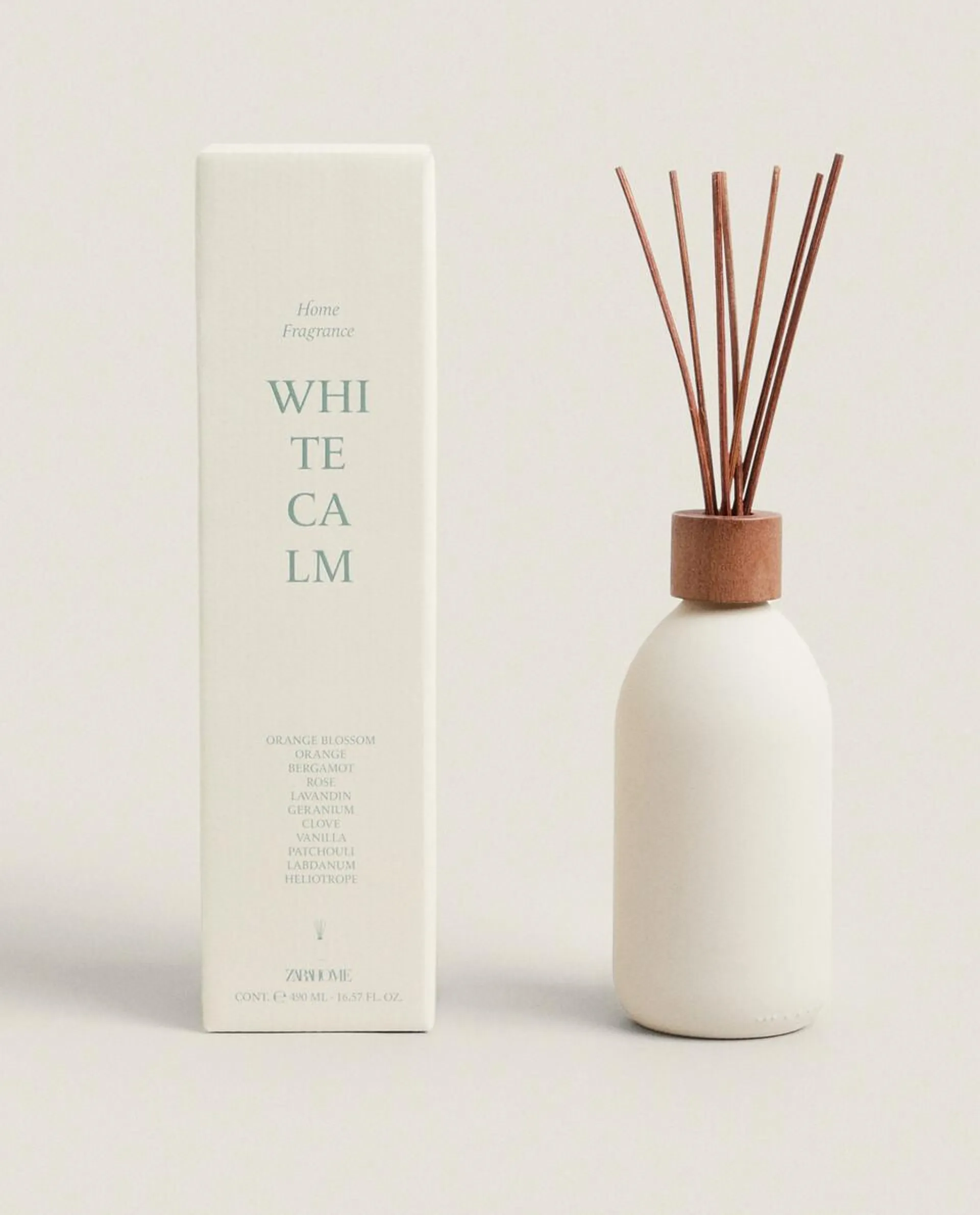 (490 ML) WHITE CALM REED DIFFUSERS