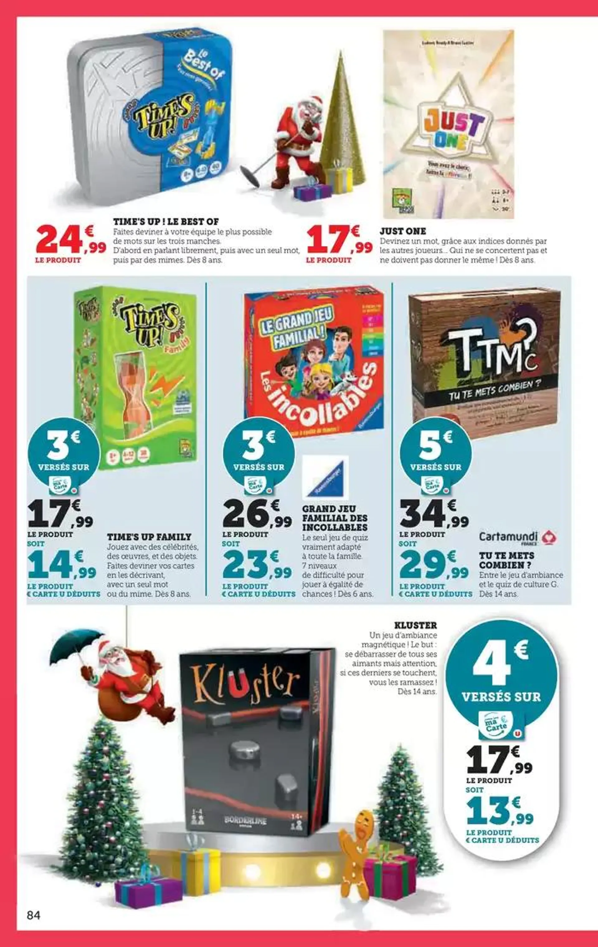 Jouets du 22 octobre au 8 décembre 2024 - Catalogue page 84