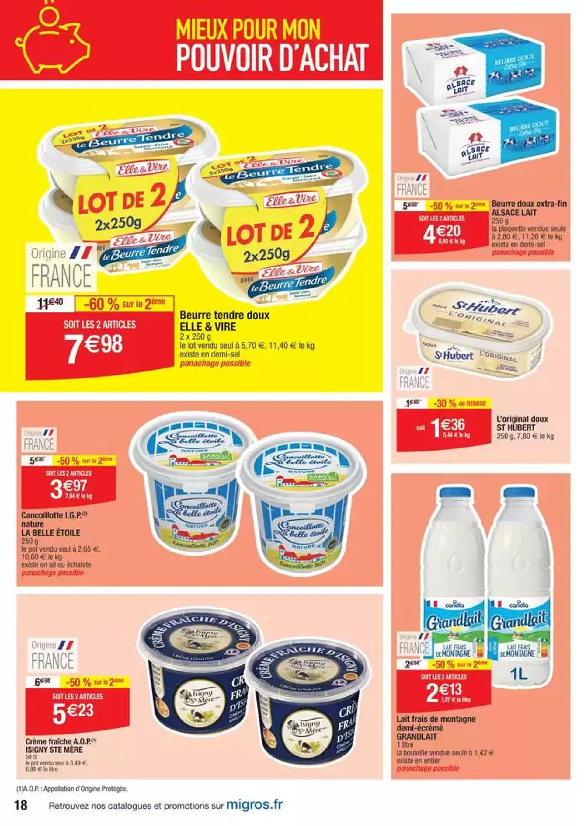 Mieux pour mon pouvoir d’achat du 8 octobre au 13 octobre 2024 - Catalogue page 18