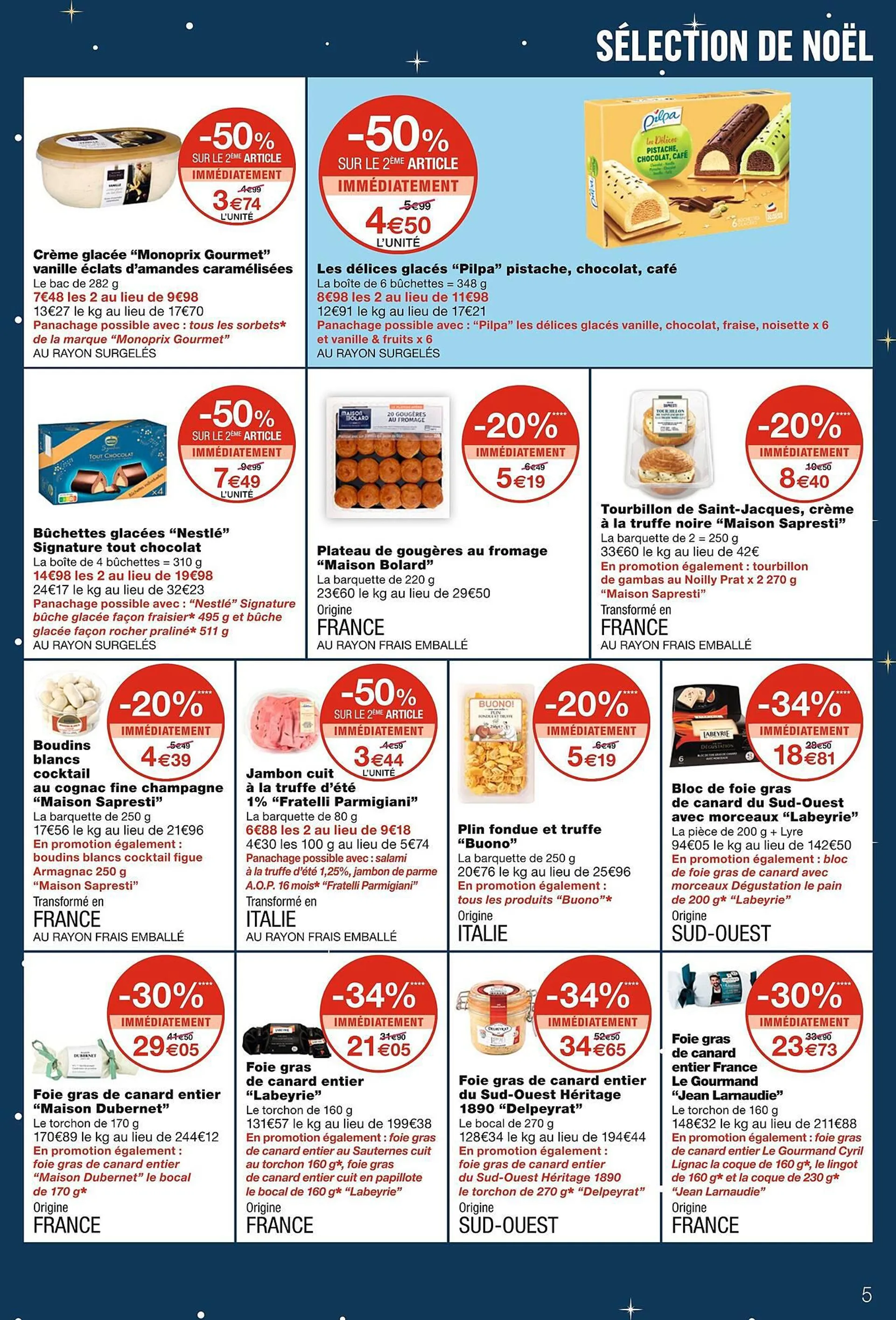 Catalogue Monoprix du 4 décembre au 31 décembre 2023 - Catalogue page 5