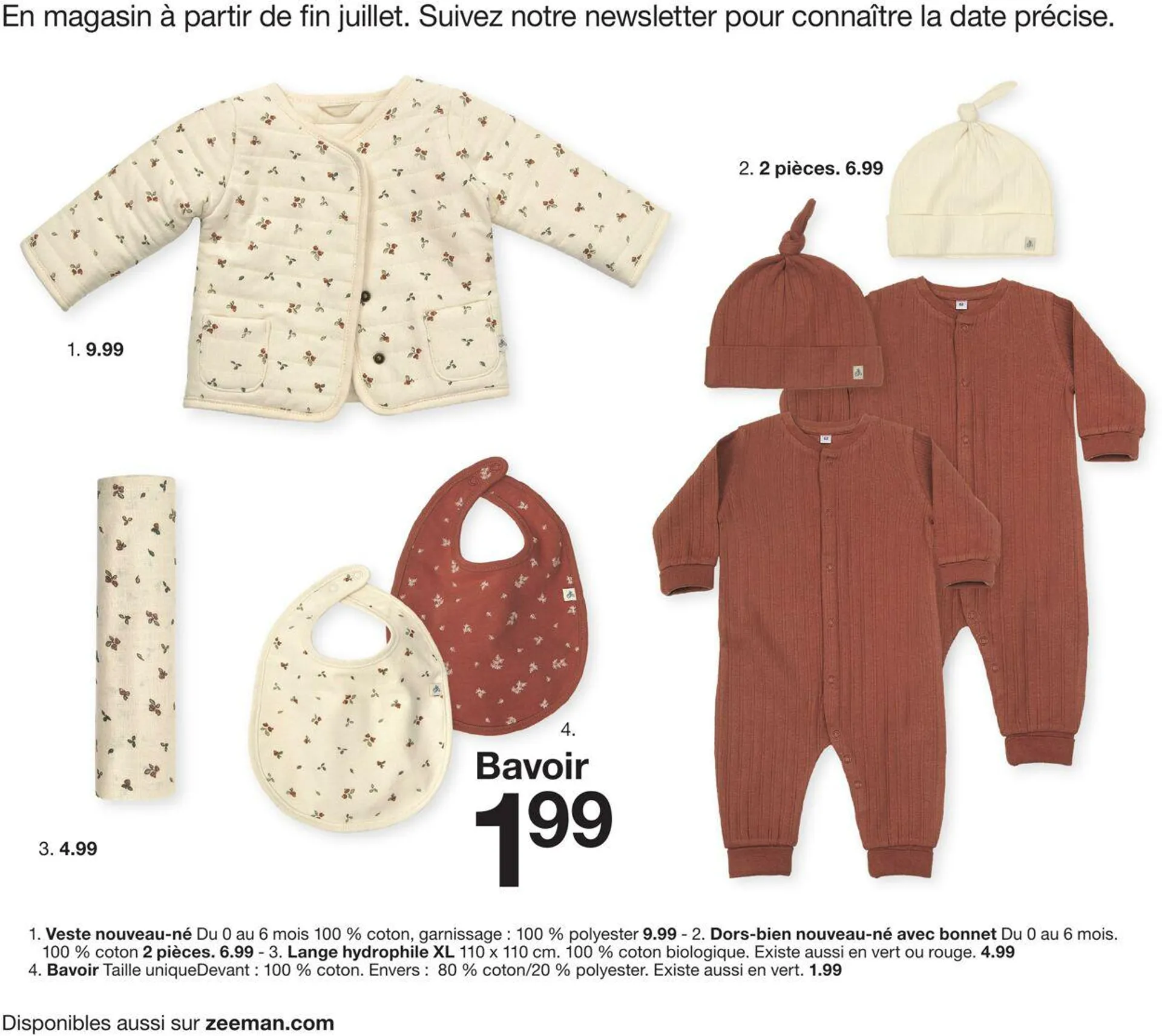 Zeeman Catalogue actuel du 1 juillet au 29 février 2024 - Catalogue page 4