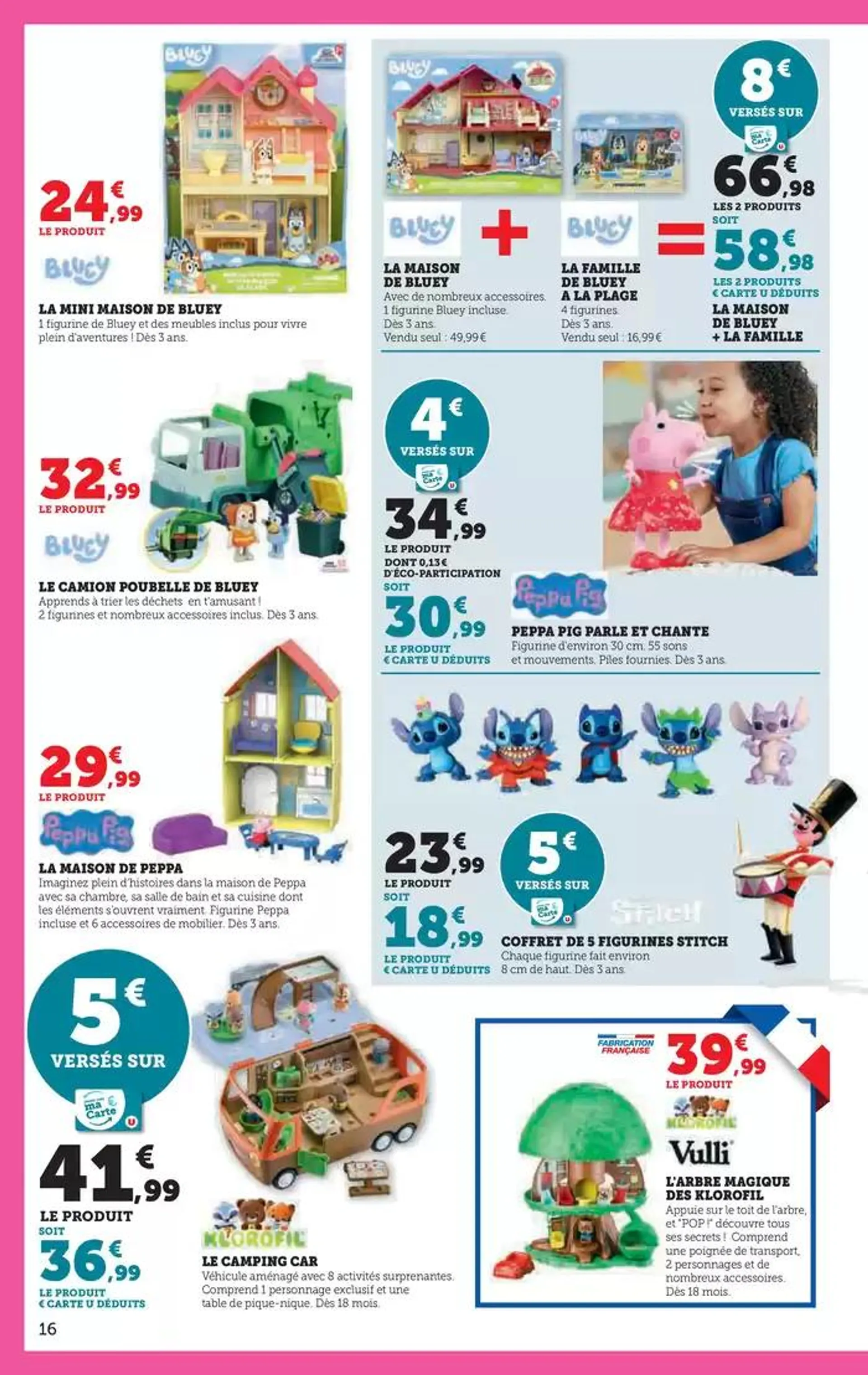 Jouets du 22 octobre au 8 décembre 2024 - Catalogue page 16