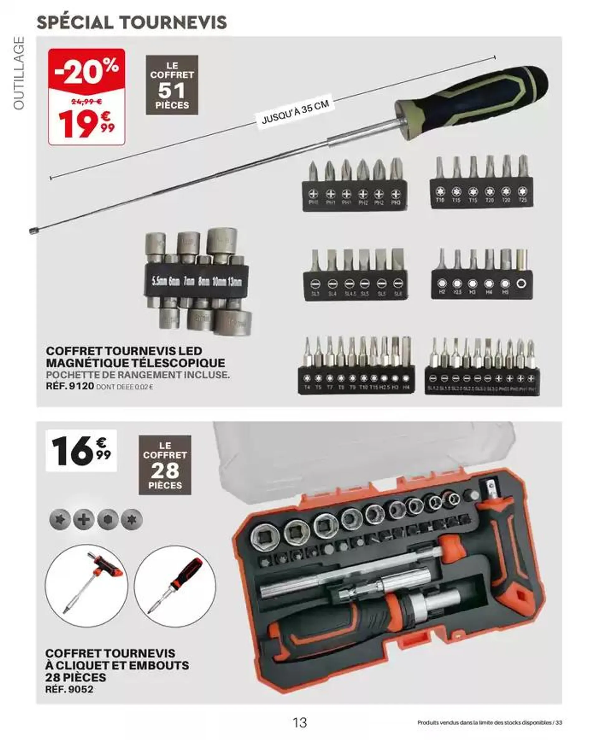 Auto outillage du 1 octobre au 31 décembre 2024 - Catalogue page 13