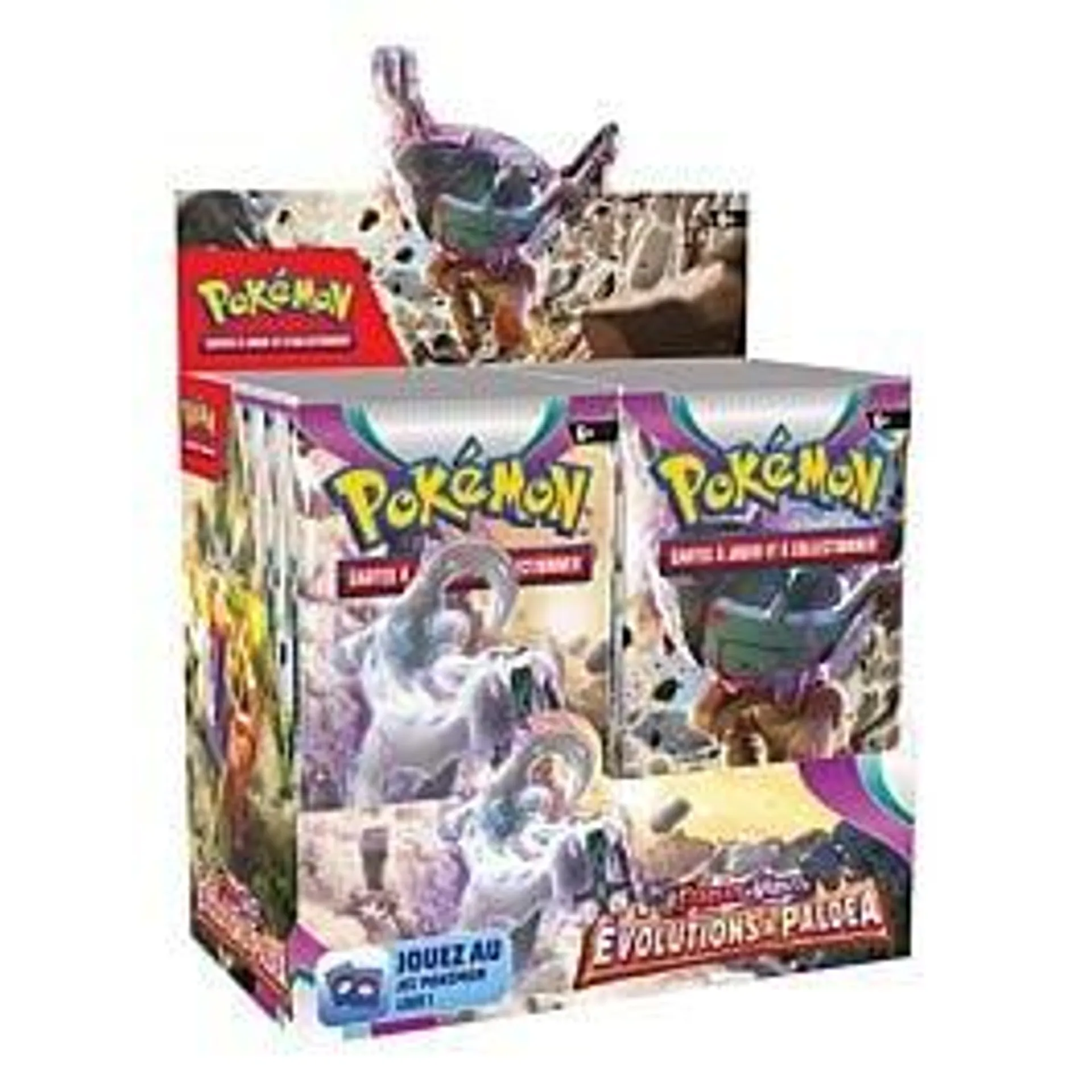 Display 36 boosters Pokémon Ecarlate et Violet 02 Evolutions à Paldéa