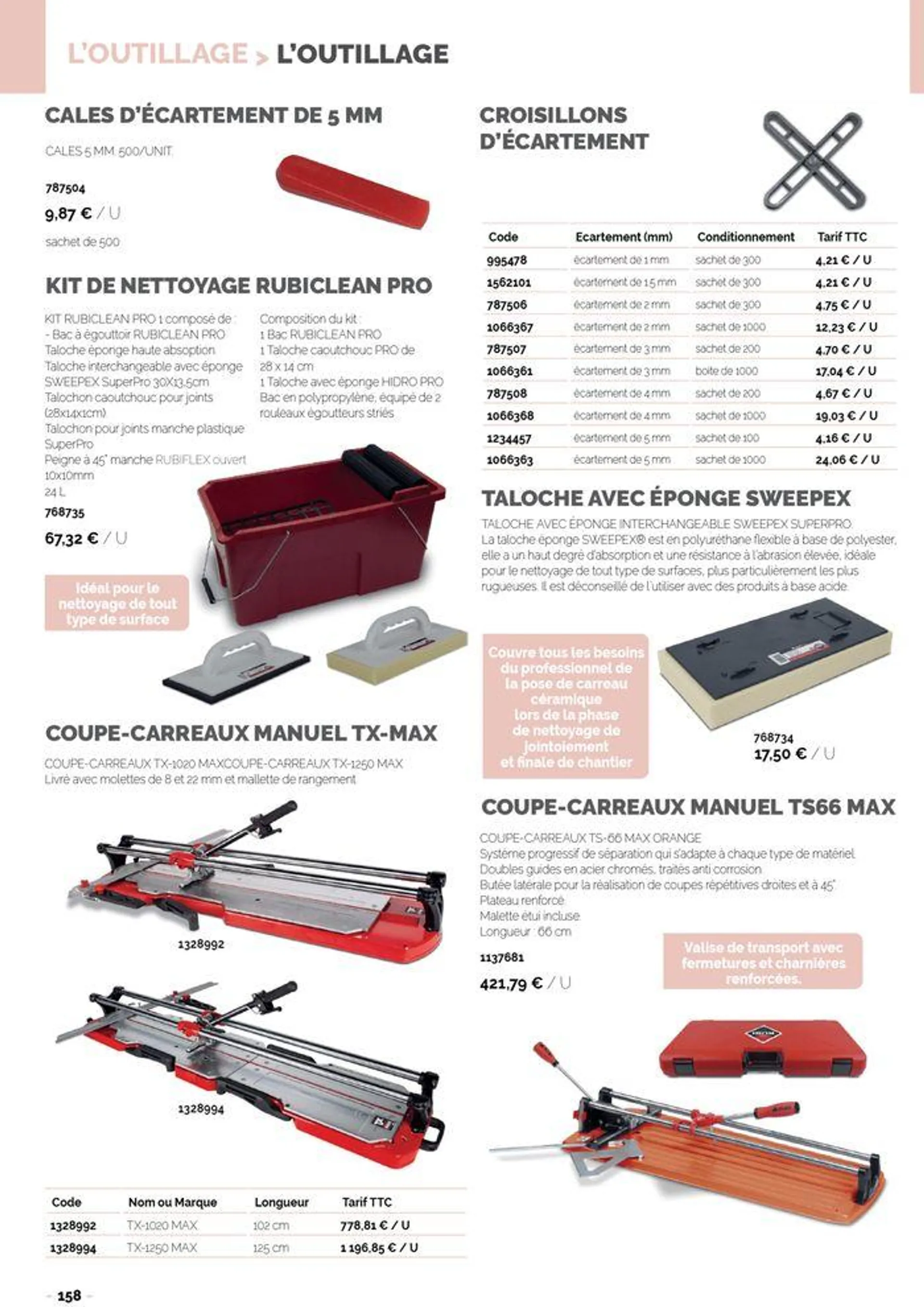 Catalogue SAMSE du 29 mars au 31 décembre 2024 - Catalogue page 164