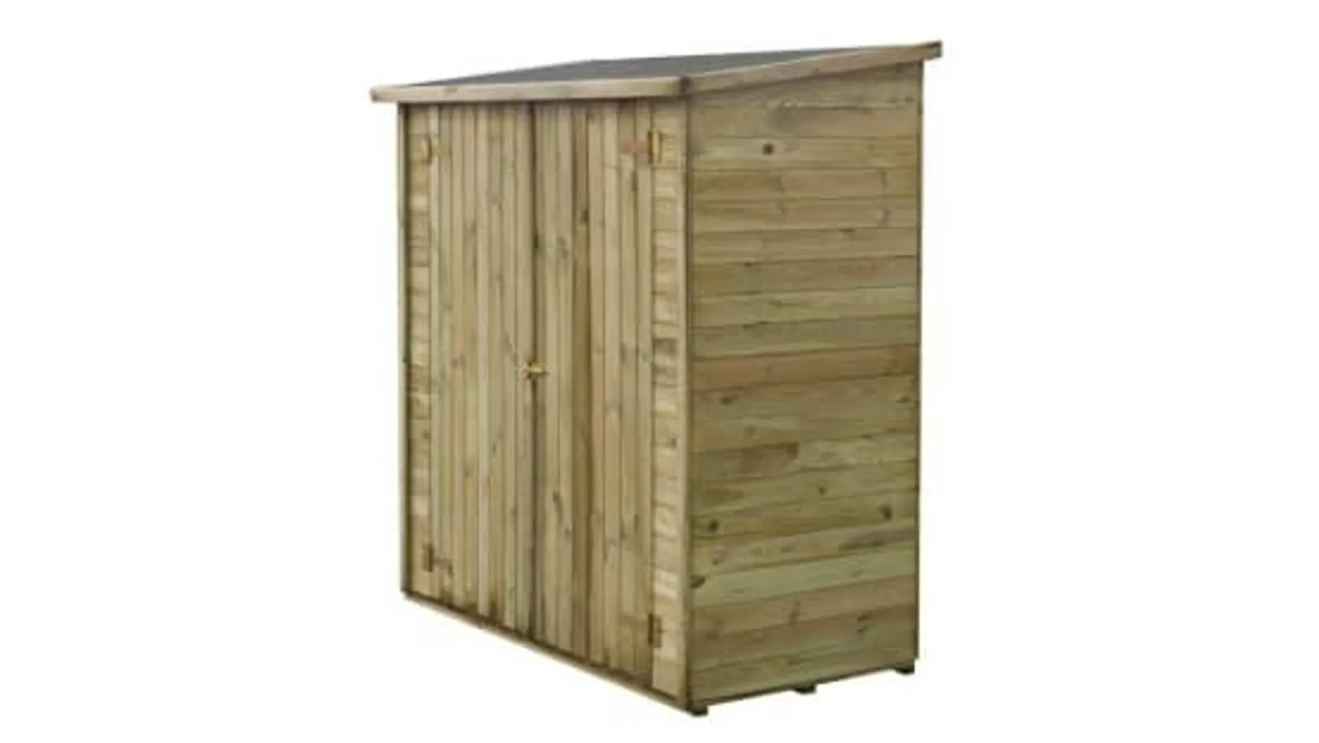 Armoire de jardin à outils 1,66x0,82 m H.1,86 - avec plancher et paroi arrière - DOM84