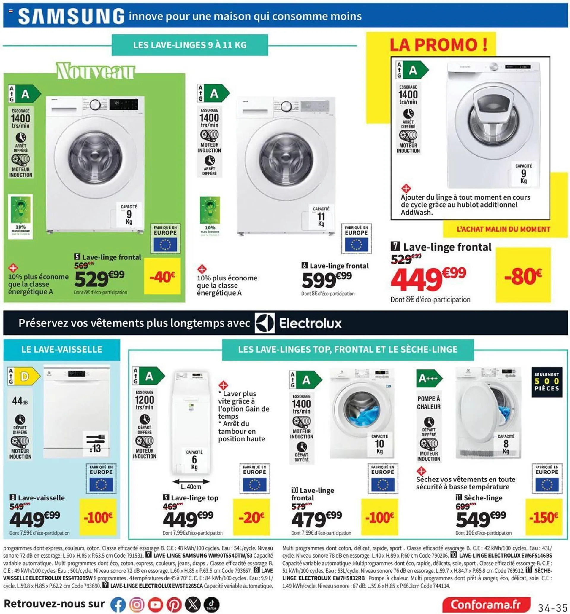 Catalogue Conforama du 1 octobre au 28 octobre 2024 - Catalogue page 35