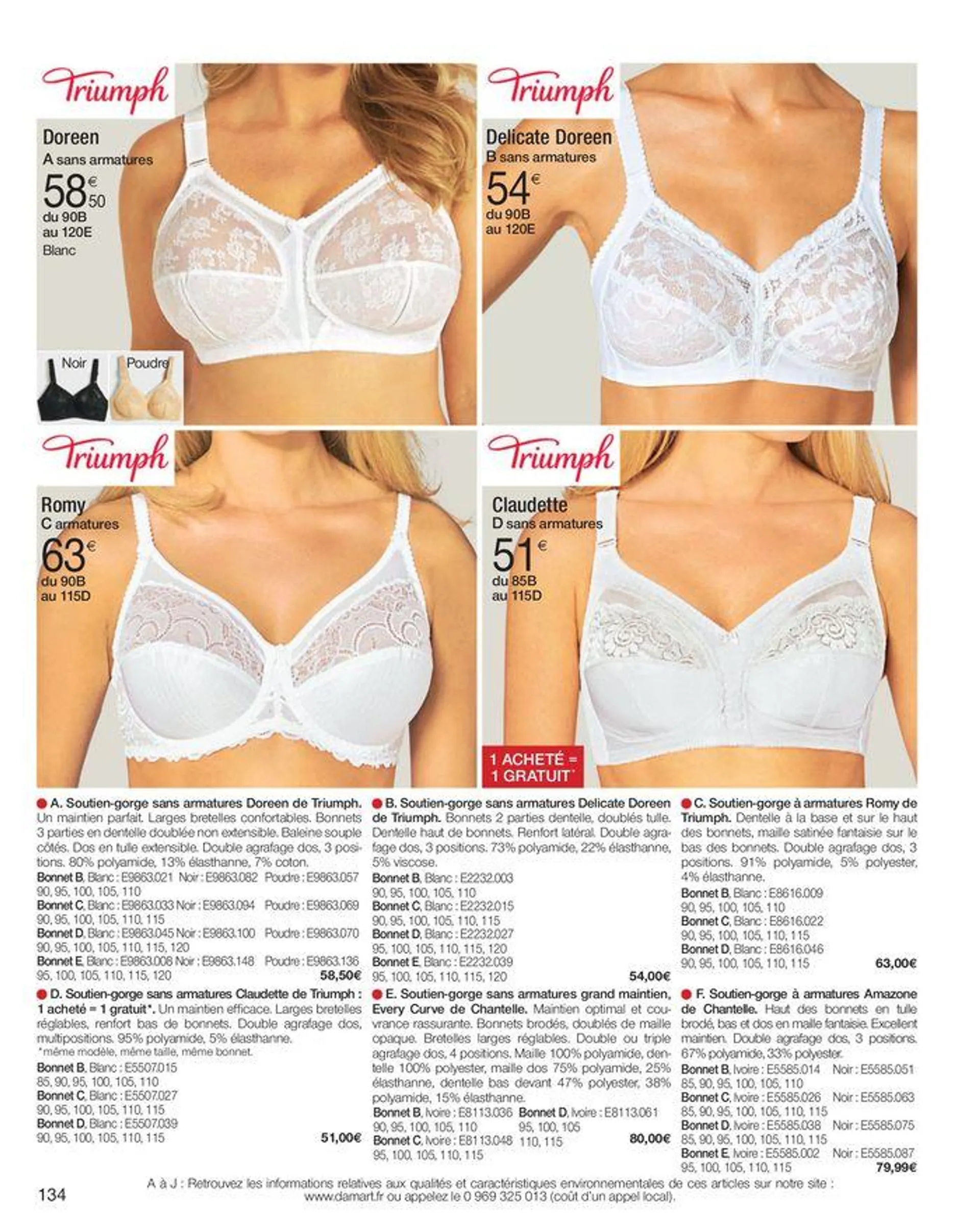 Le confort me donne du style du 10 mai au 31 octobre 2024 - Catalogue page 134