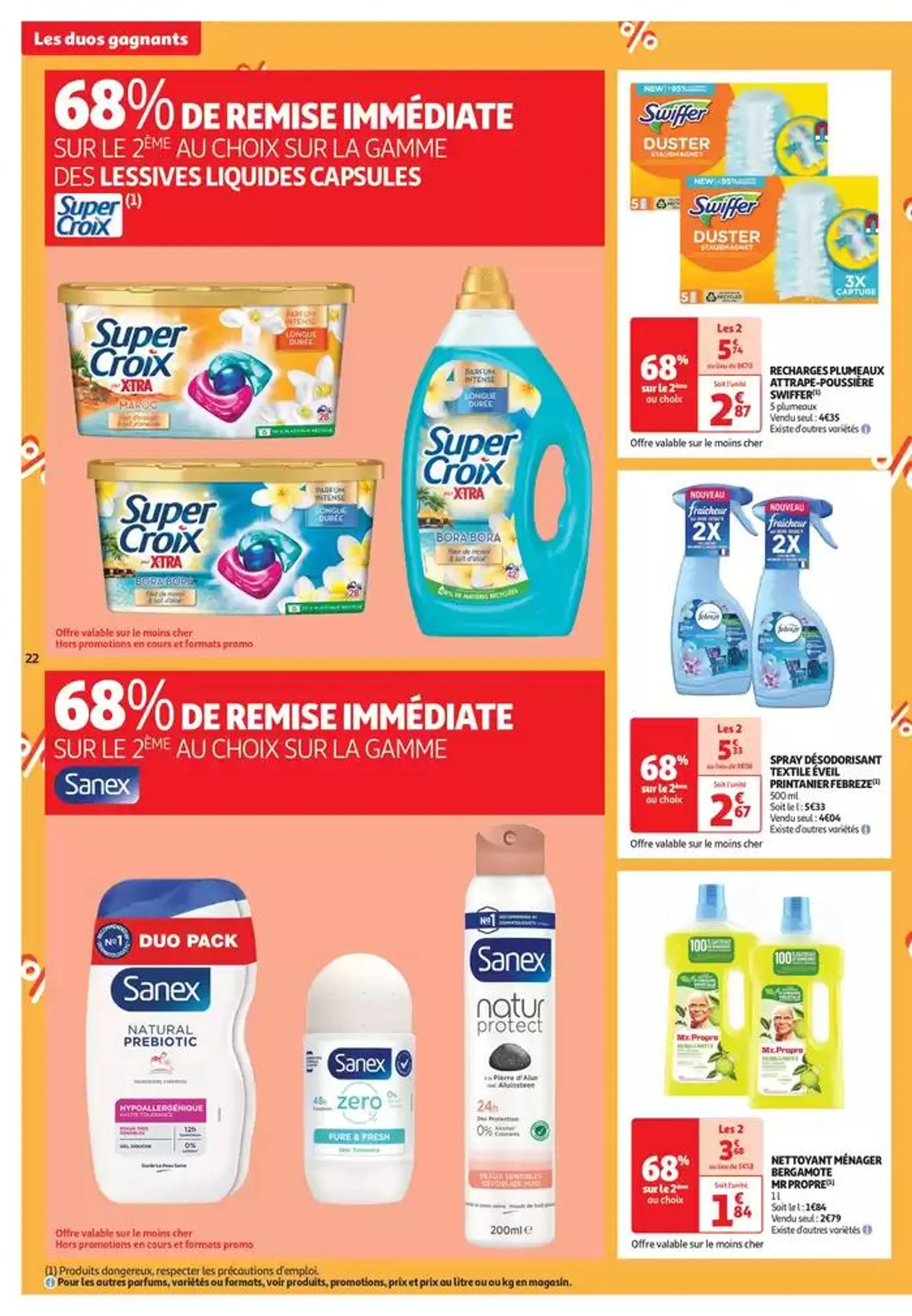 Le Black Week Auchan, c'est maintenant ! du 26 novembre au 2 décembre 2024 - Catalogue page 22