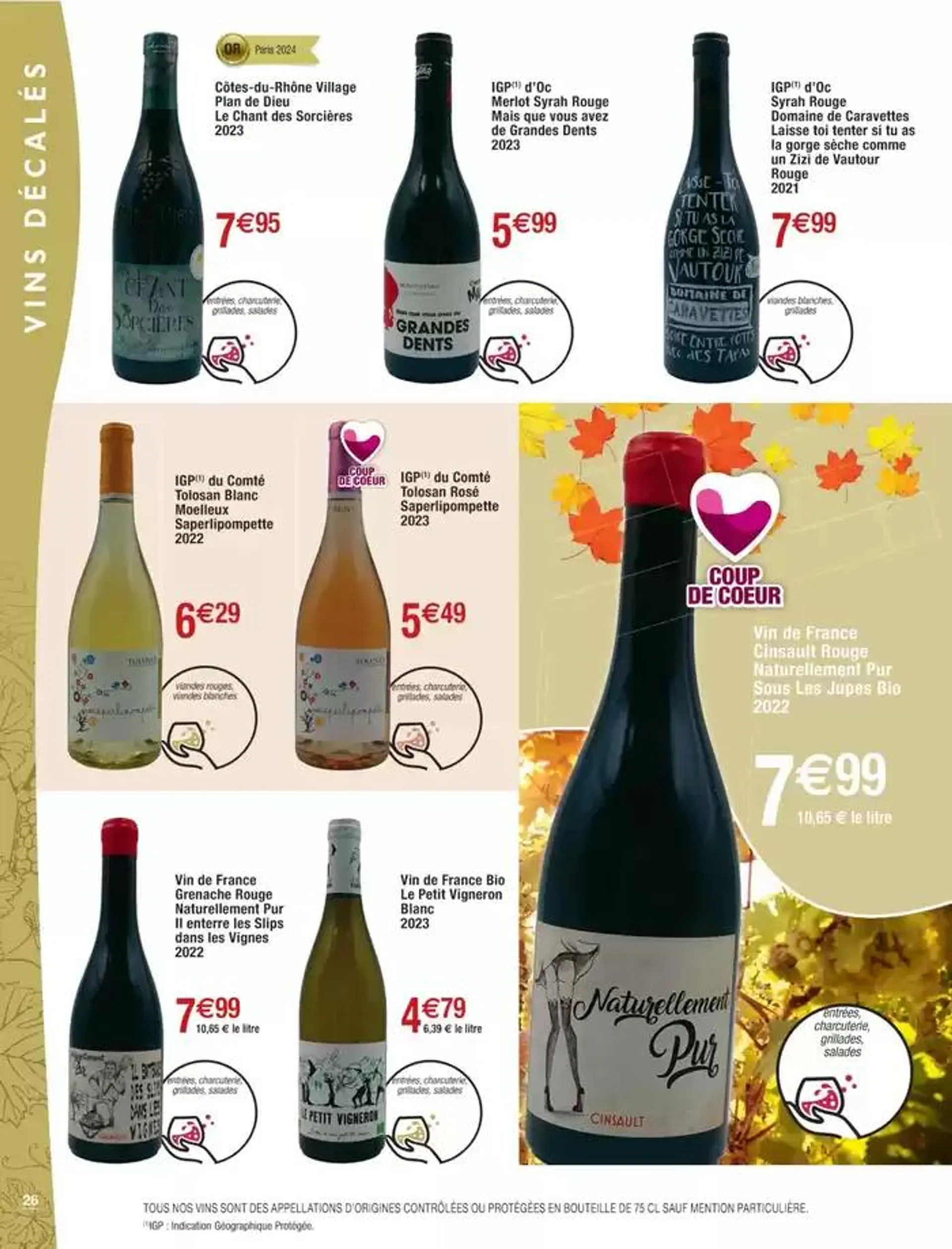 Foire aux vins du 25 septembre au 6 octobre 2024 - Catalogue page 18