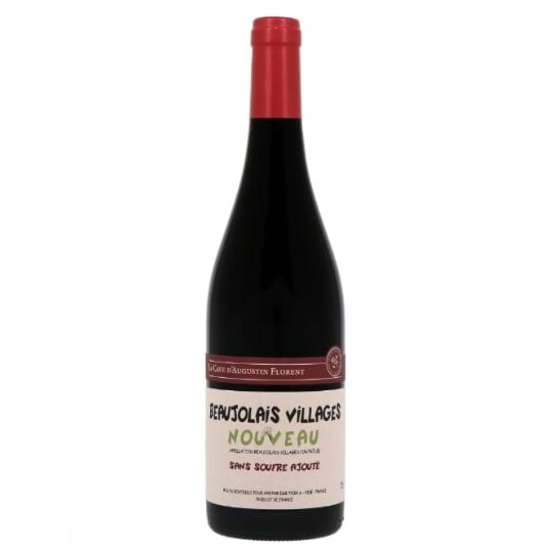 Vin Rouge Beaujolais Village Nouveau 2024 LA CAVE D'AUGUSTIN FLORENT