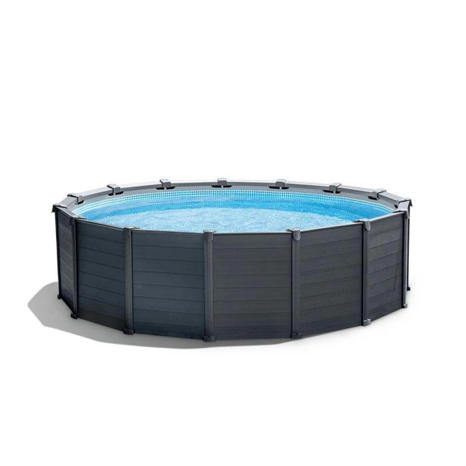 Piscine hors-sol Graphite Ø4,78 x 1,24 m Intex