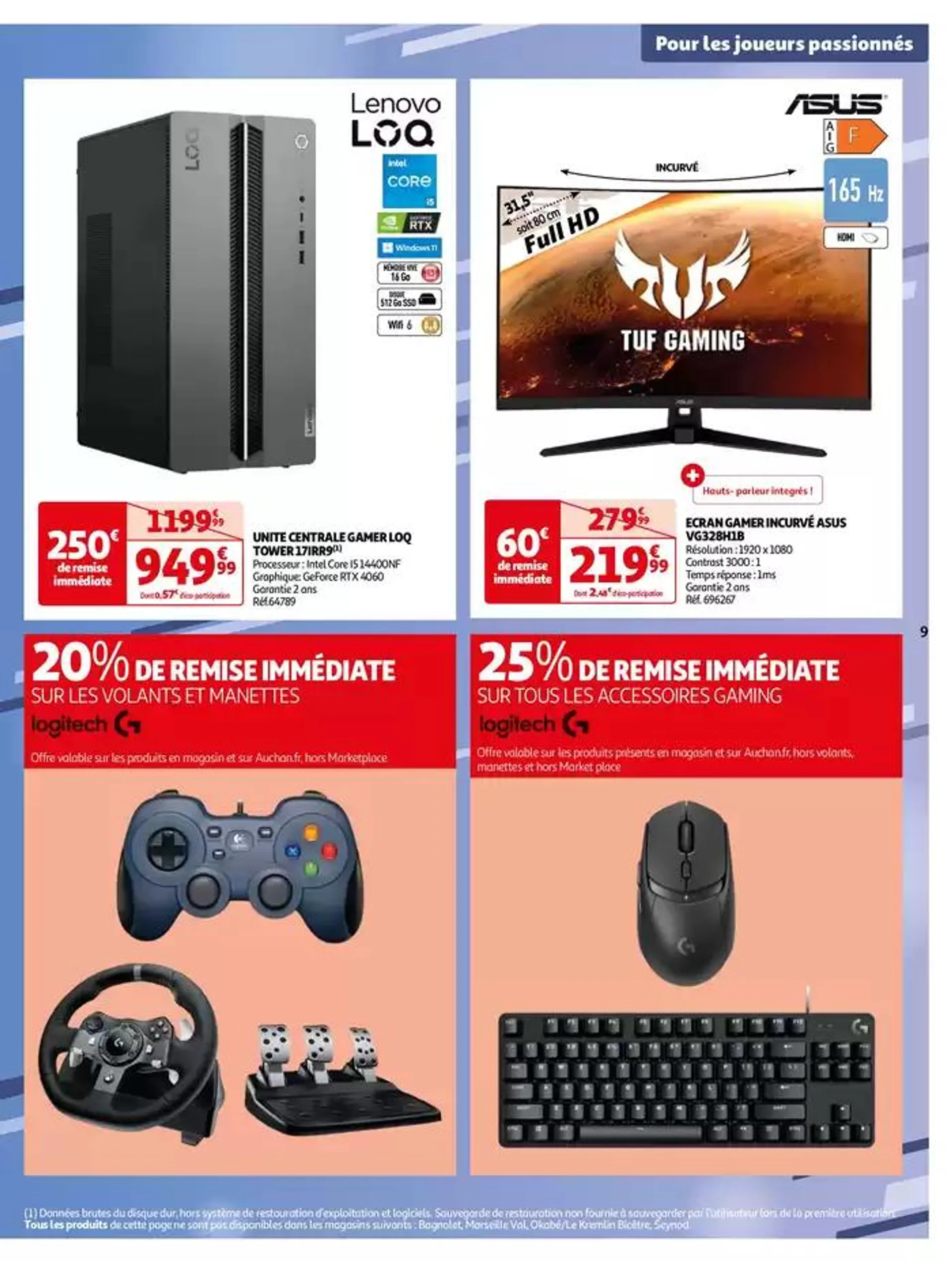 Games Week : passez au niveau supérieur du 15 octobre au 28 octobre 2024 - Catalogue page 9