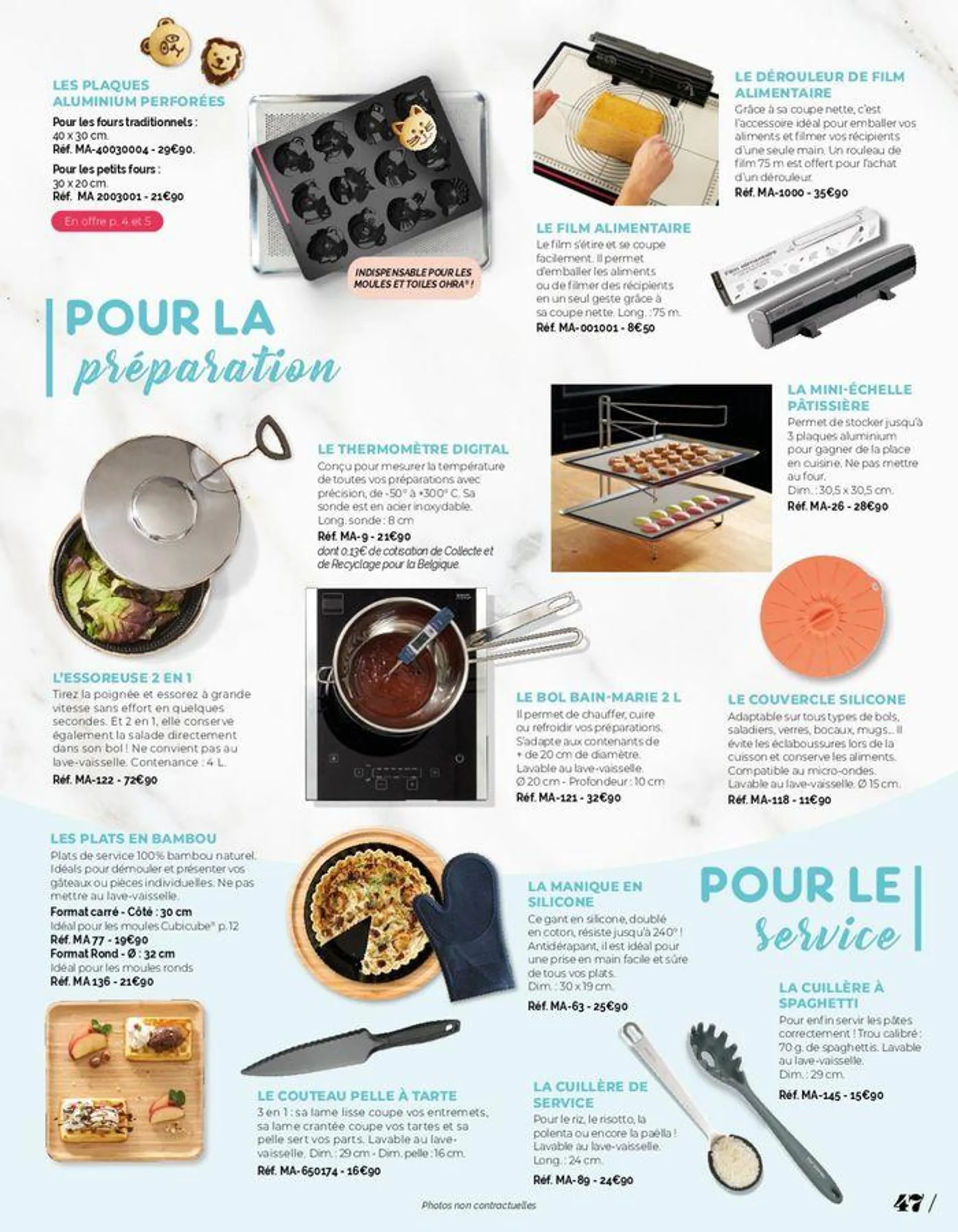 8 recettes offertes du 19 septembre au 30 janvier 2025 - Catalogue page 47