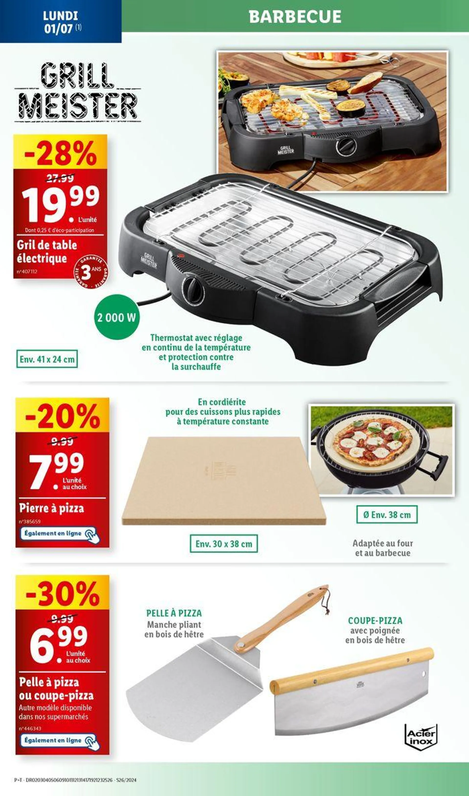 Retrouvez les offres Lidl de la semaine : bricolage, jardin et cuisine ! du 27 juin au 1 juillet 2024 - Catalogue page 38