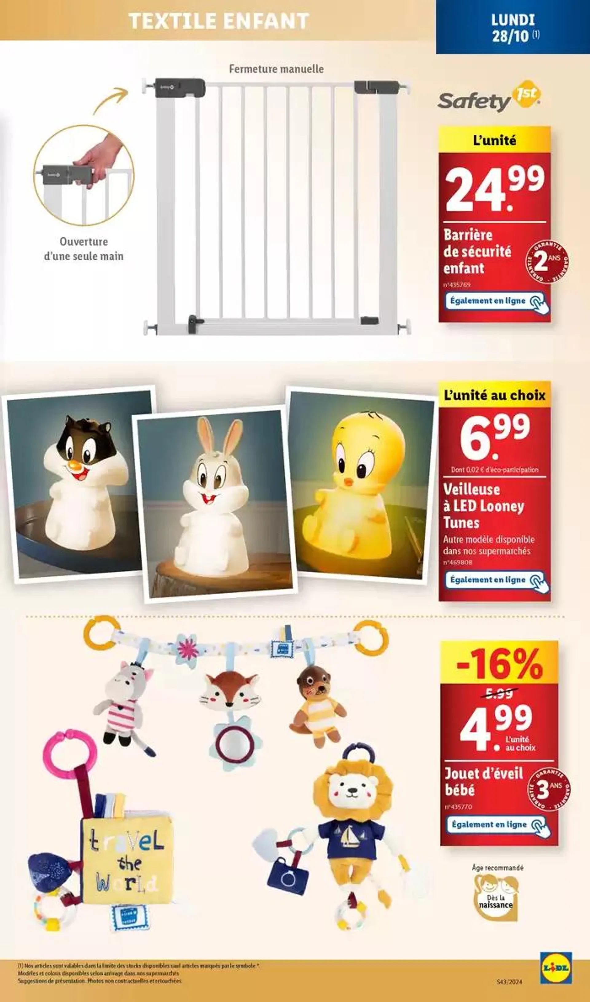 L'hiver approche ! Cette semaine, retrouvez des produits réconfortants, toujours à prix Lidl du 23 octobre au 29 octobre 2024 - Catalogue page 77