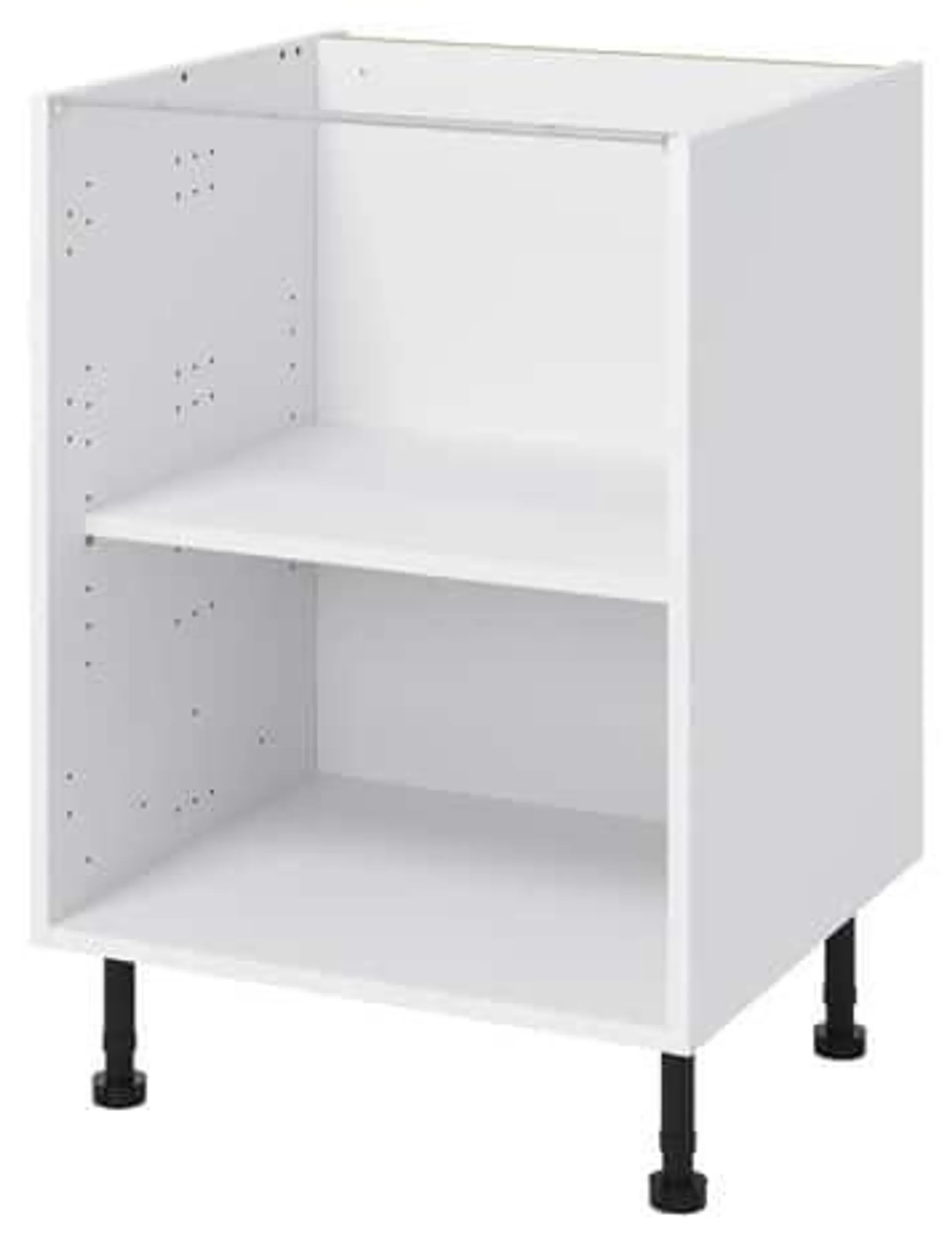 Caisson bas blanc - L. 60 x H. 87 x P. 57cm - GoodHome