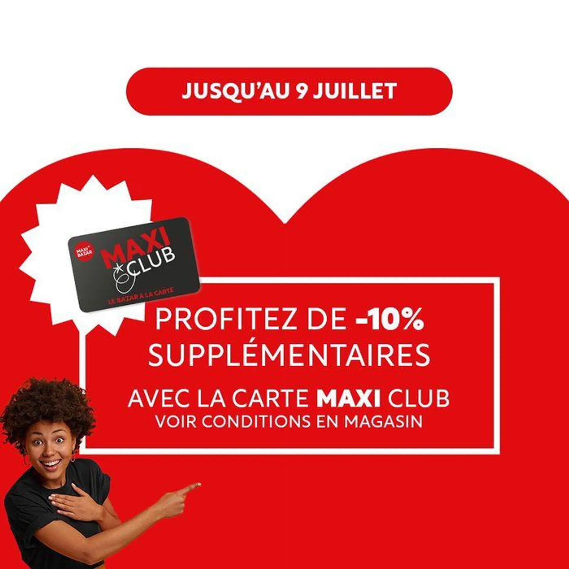 C’est les SOLDES dans tous nos magasins #maxibazar & en ligne !  du 28 juin au 23 juillet 2024 - Catalogue page 2