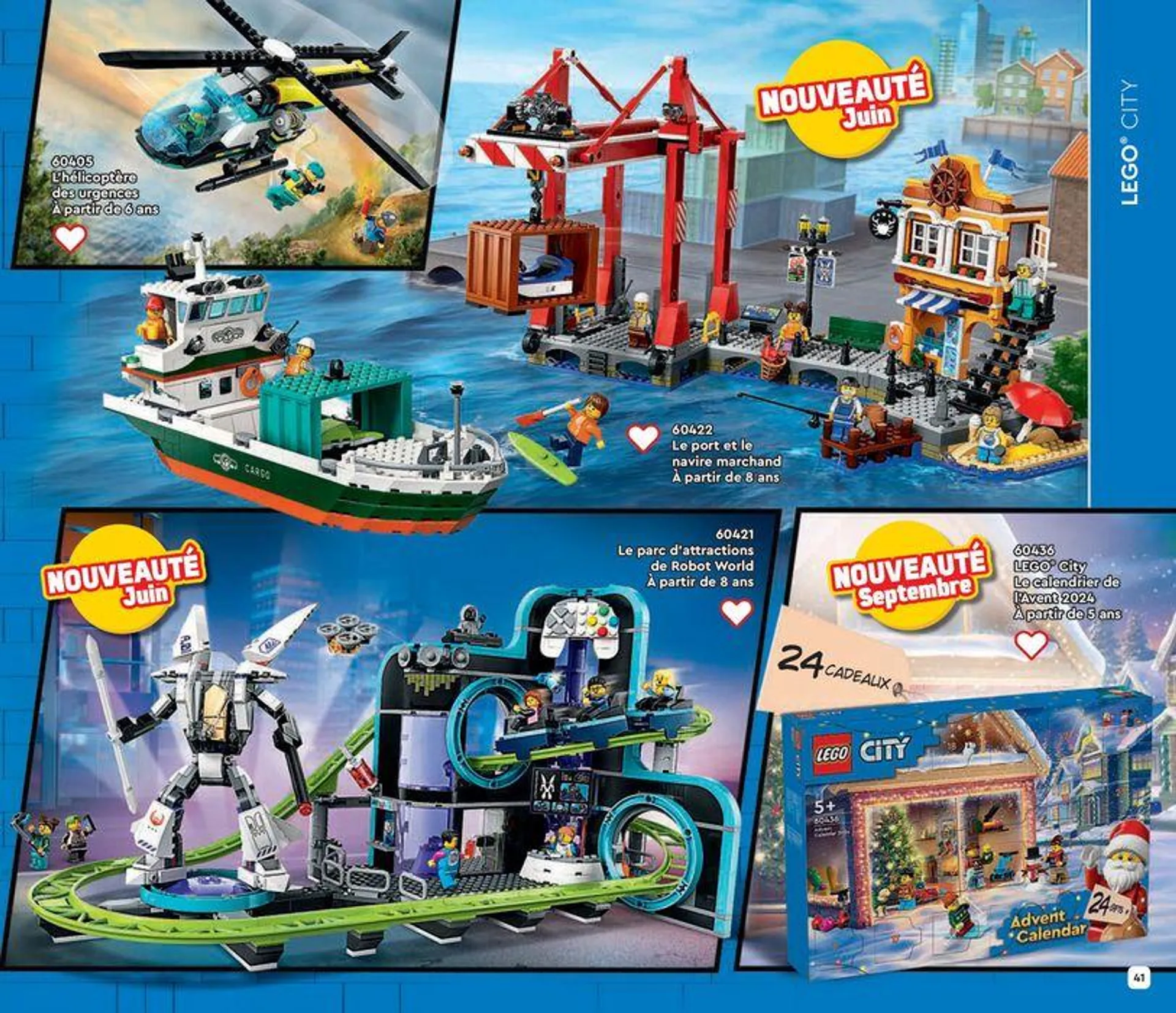 LEGO 2024 du 1 juillet au 31 décembre 2024 - Catalogue page 41